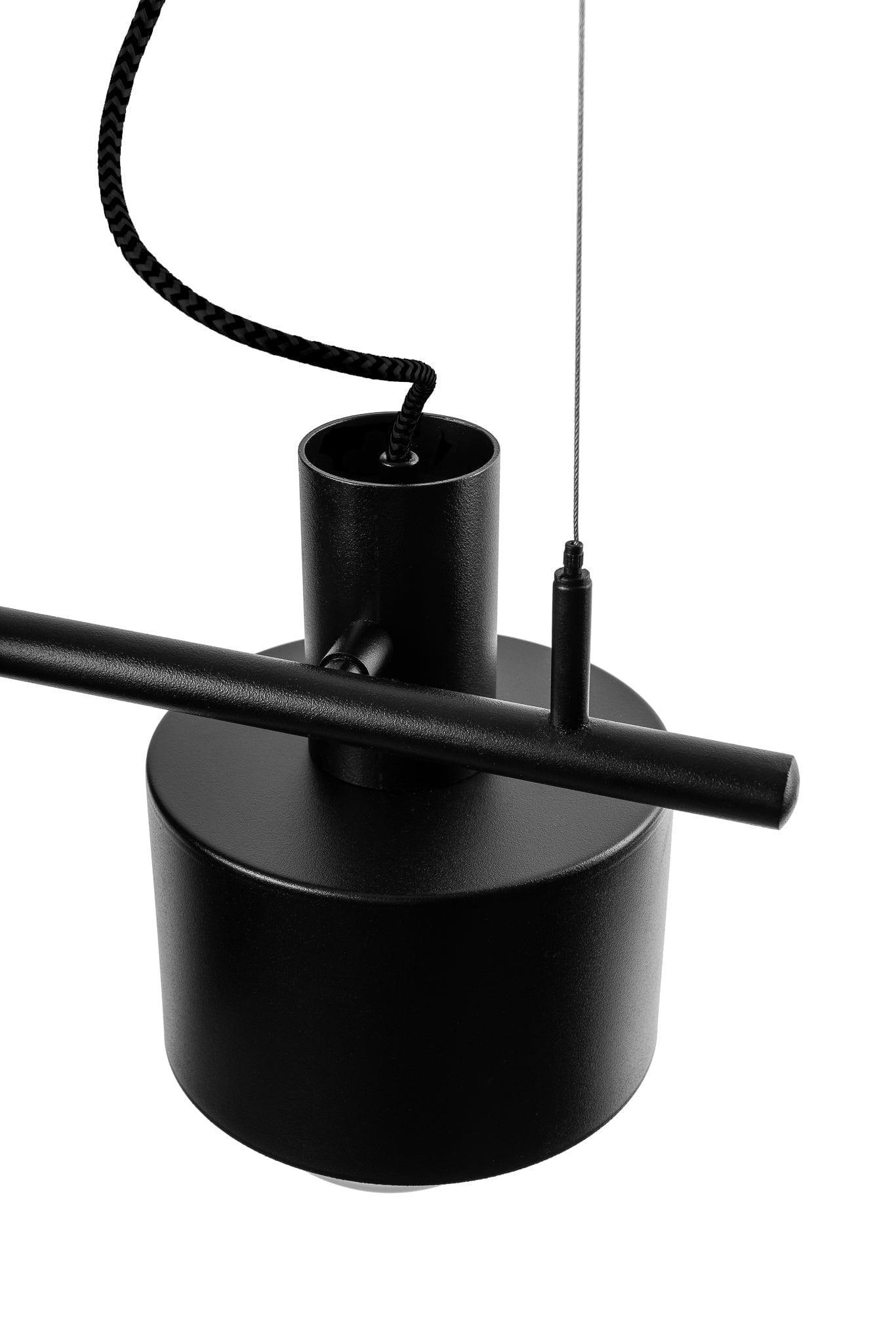 Lampa wisząca ENKEL QUATTRO czarny Ummo Eye on Design