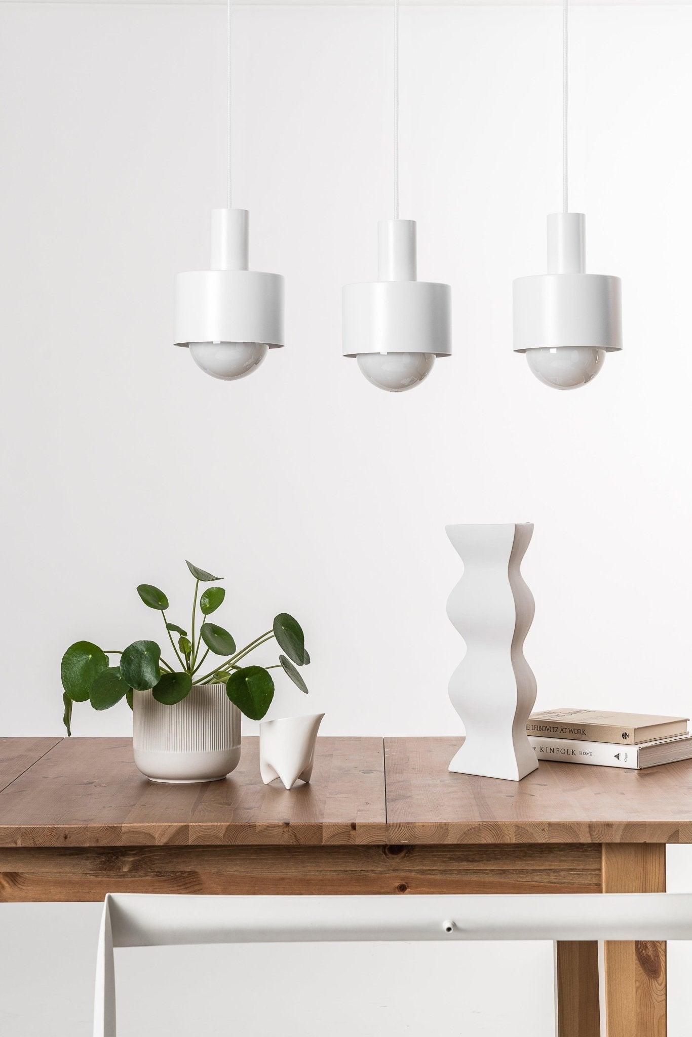 Lampa wisząca ENKEL TRE biały Ummo Eye on Design