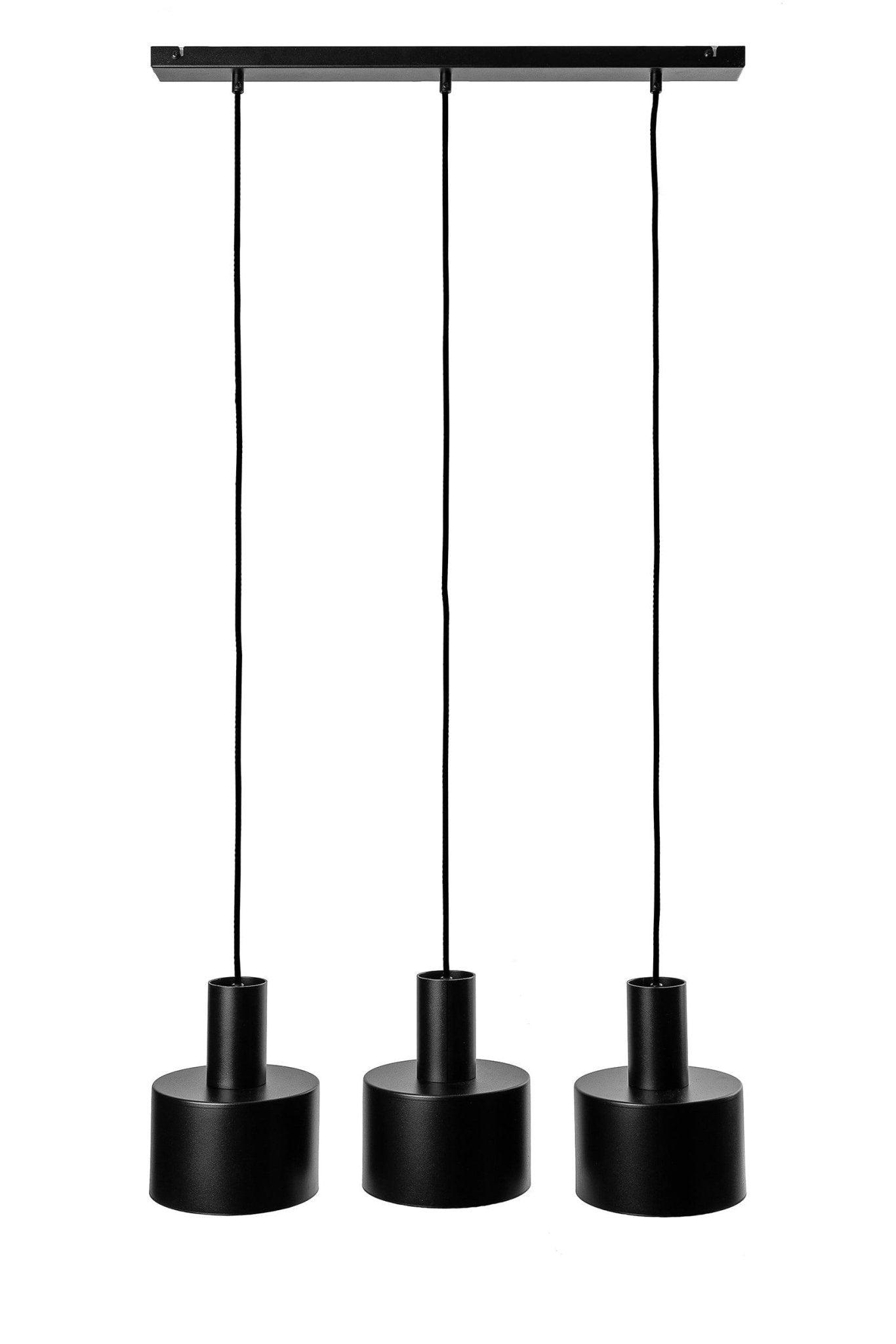 Lampa wisząca ENKEL TRE czarny Ummo Eye on Design