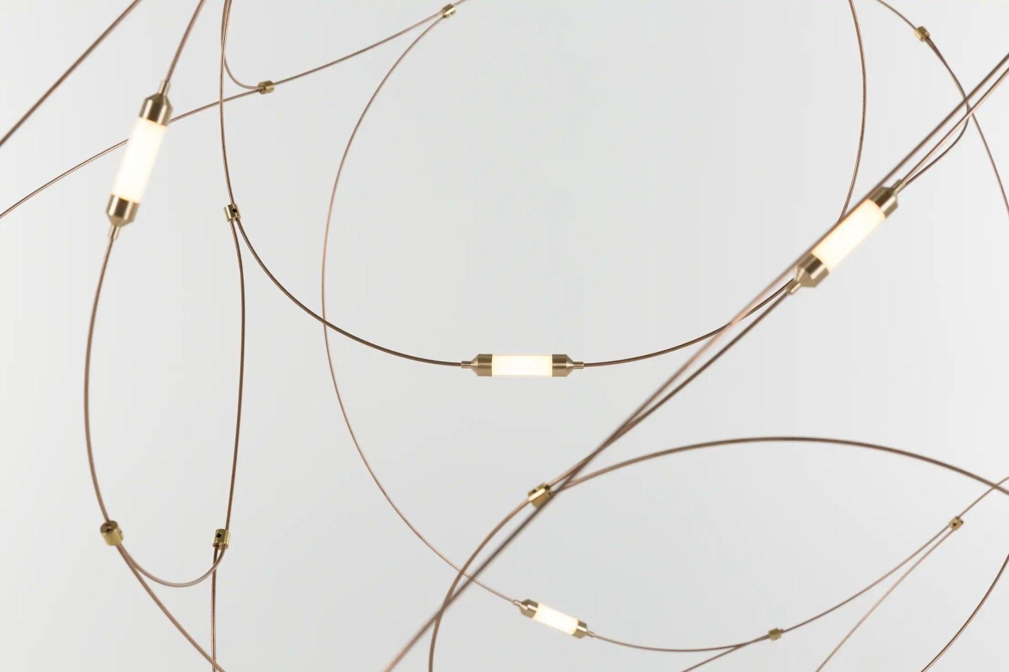 Lampa wisząca FLOCK OF LIGHT brąz Moooi Eye on Design