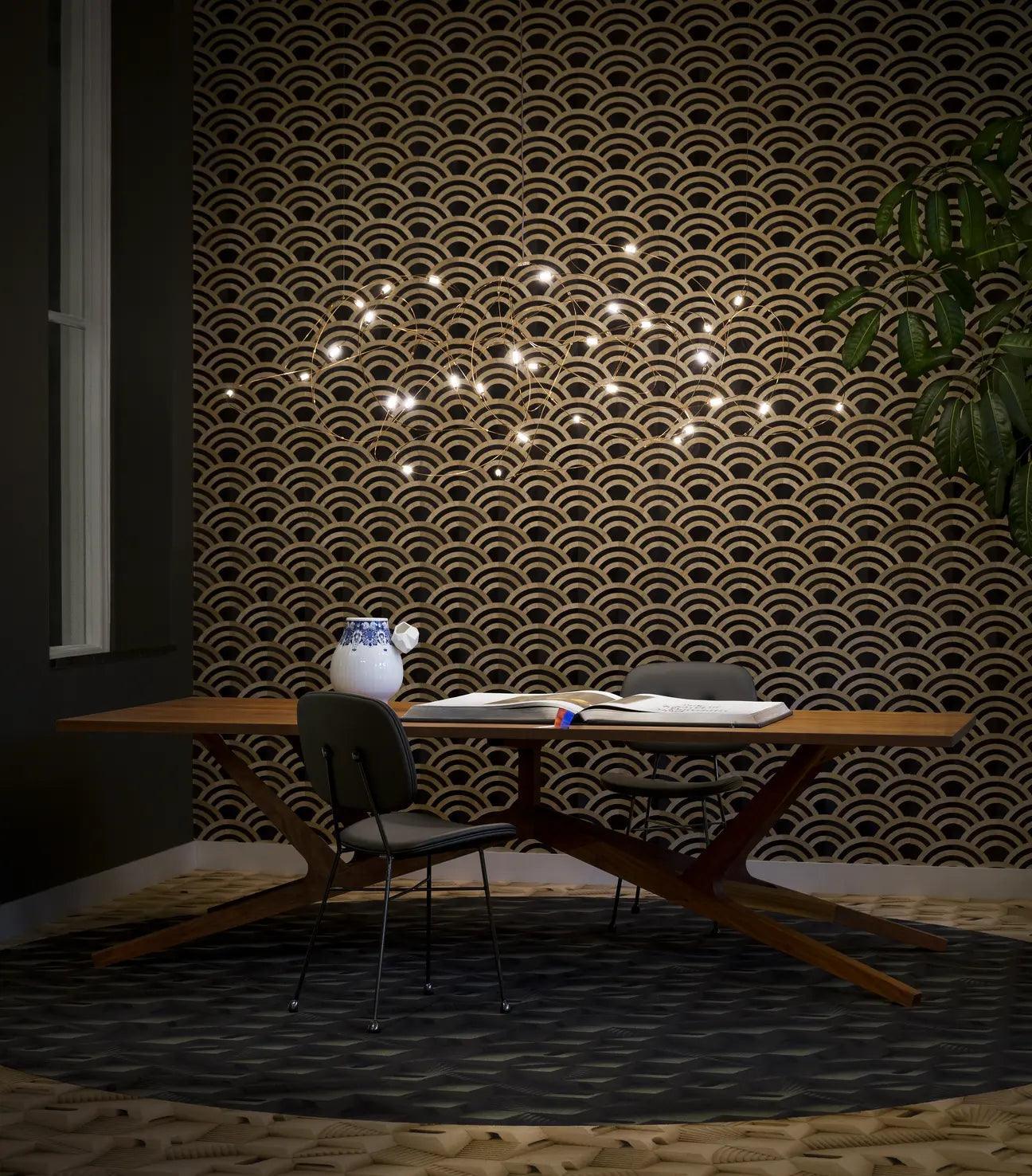 Lampa wisząca FLOCK OF LIGHT brąz Moooi Eye on Design