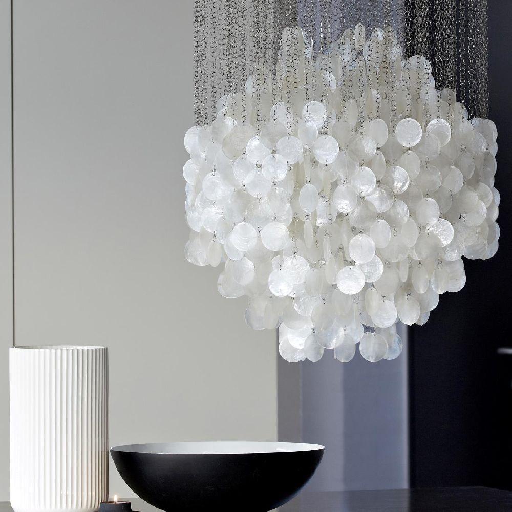 Lampa wisząca FUN 4DM masa perłowa Verpan Eye on Design