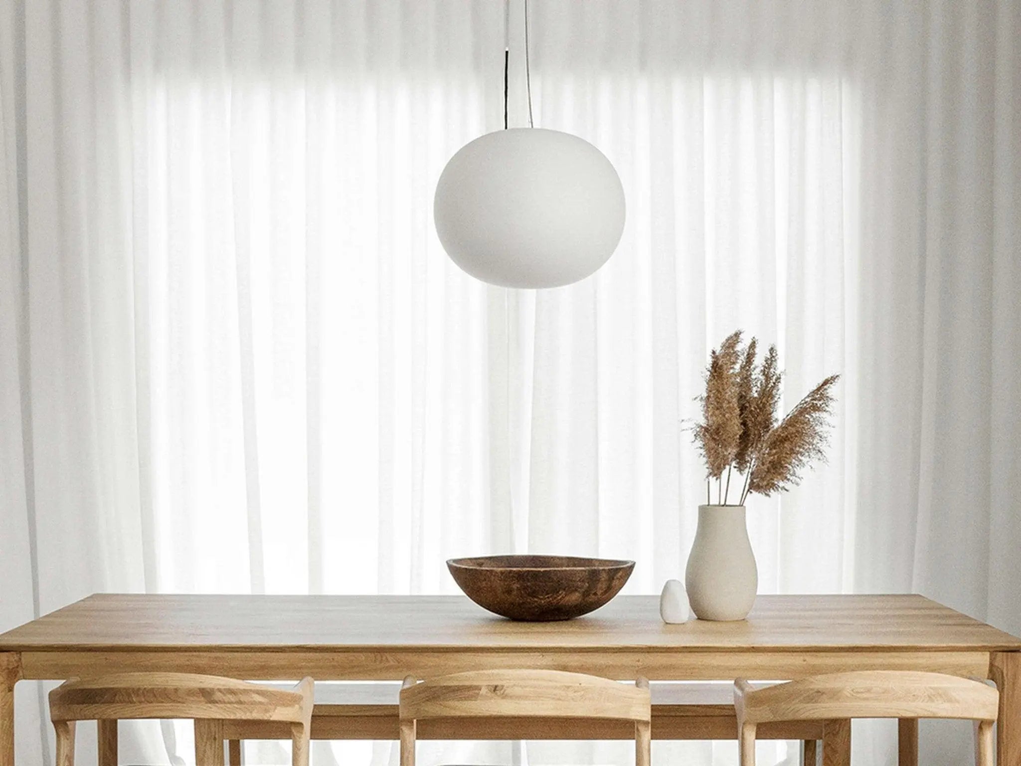 Lampa wisząca GLO-BALL biały – szkło