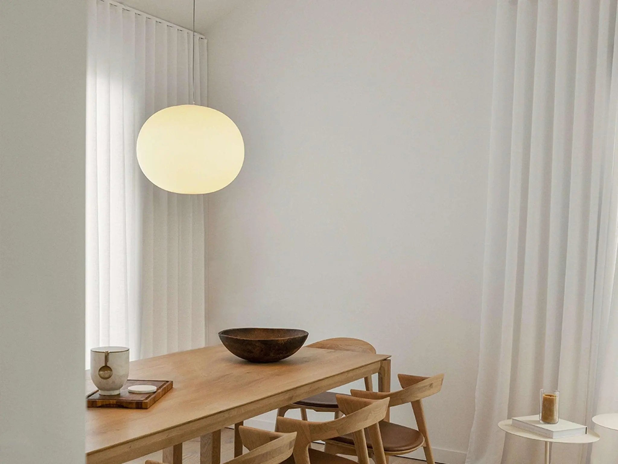 Lampa wisząca GLO-BALL biały – Flos