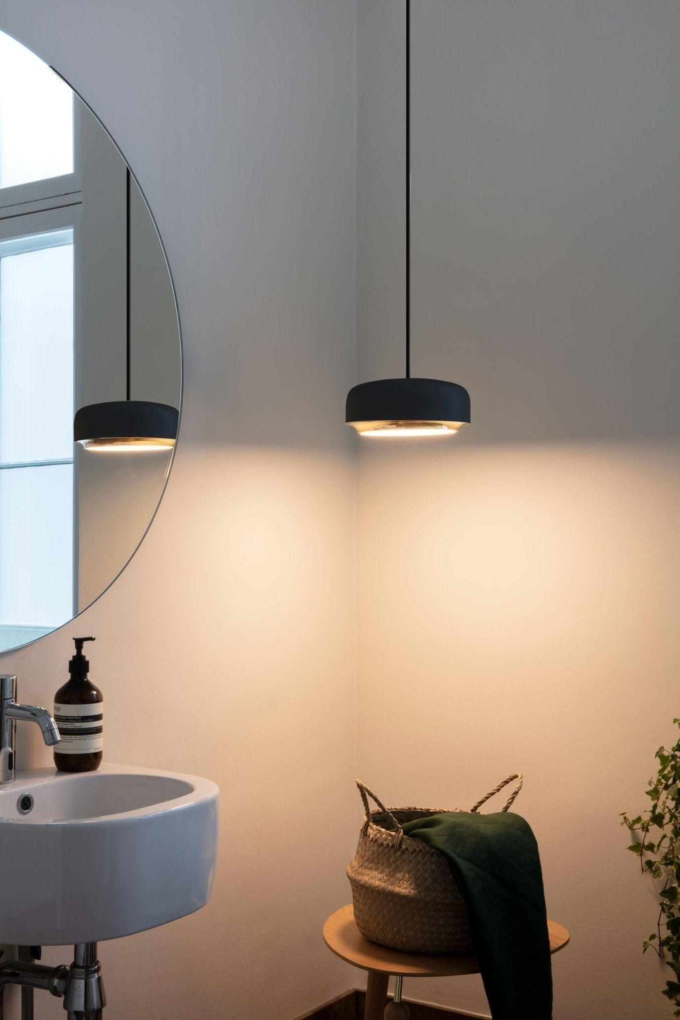 Lampa wisząca HAZEL czarny ze ściemniaczem