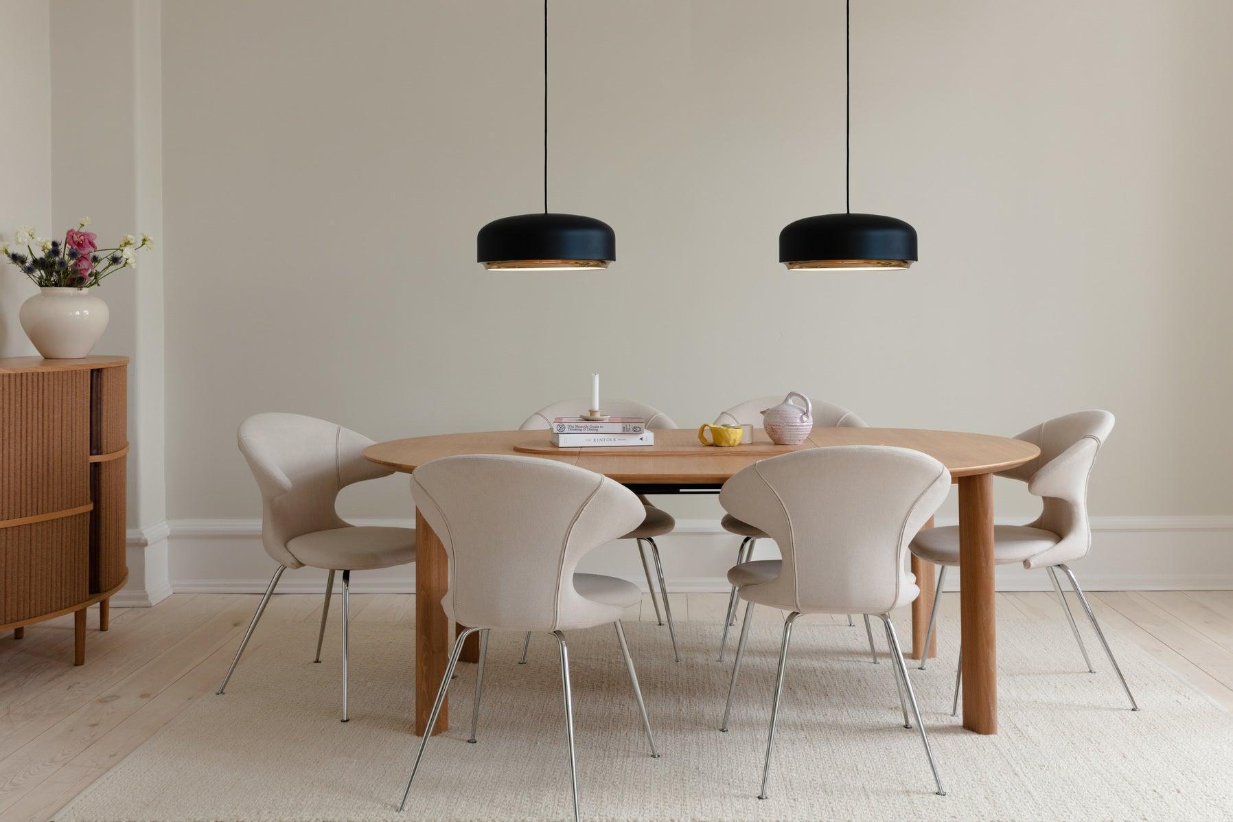 Lampa wisząca HAZEL czarny z oświetleniem LED