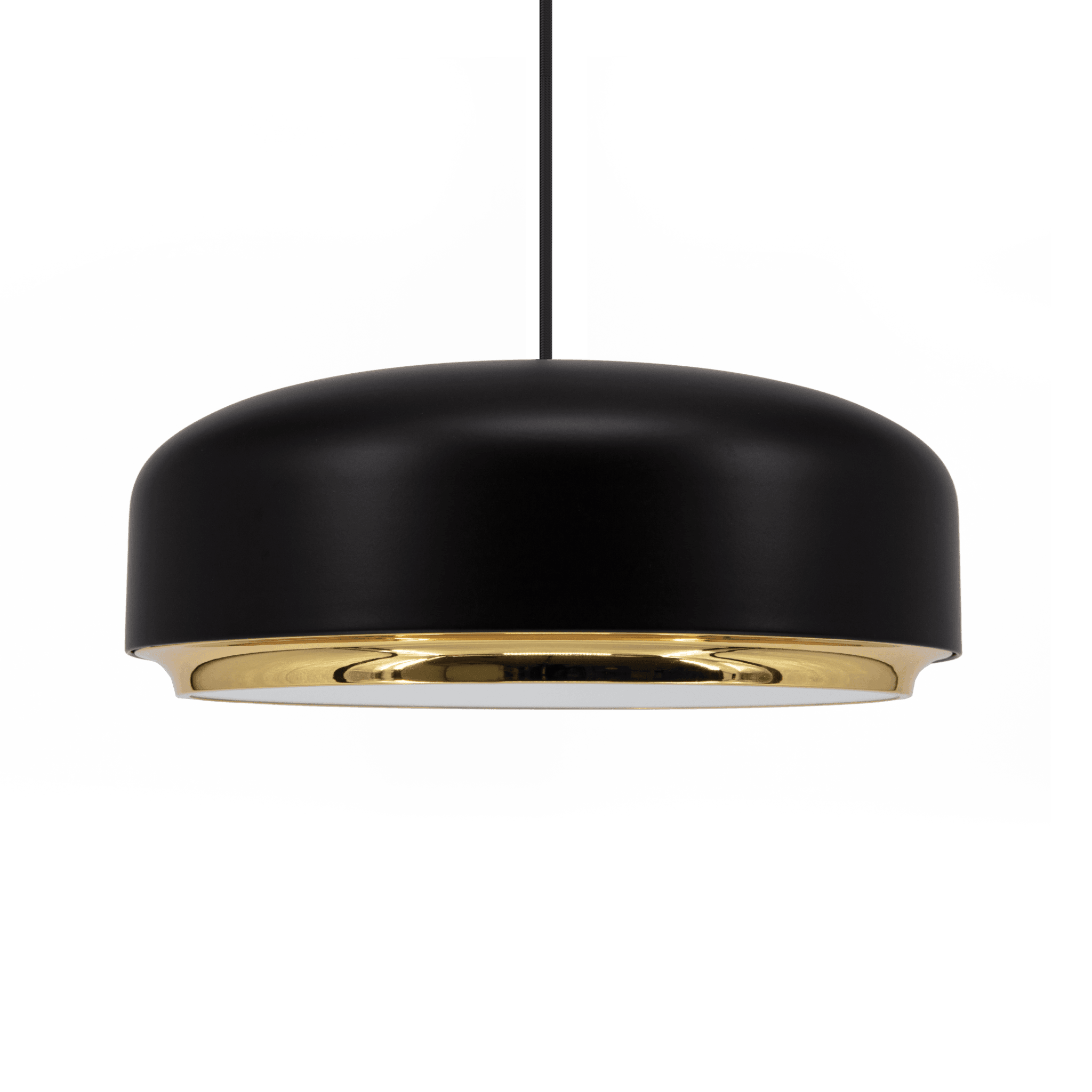 Lampa wisząca HAZEL czarny – drewno orzechowe, Umage