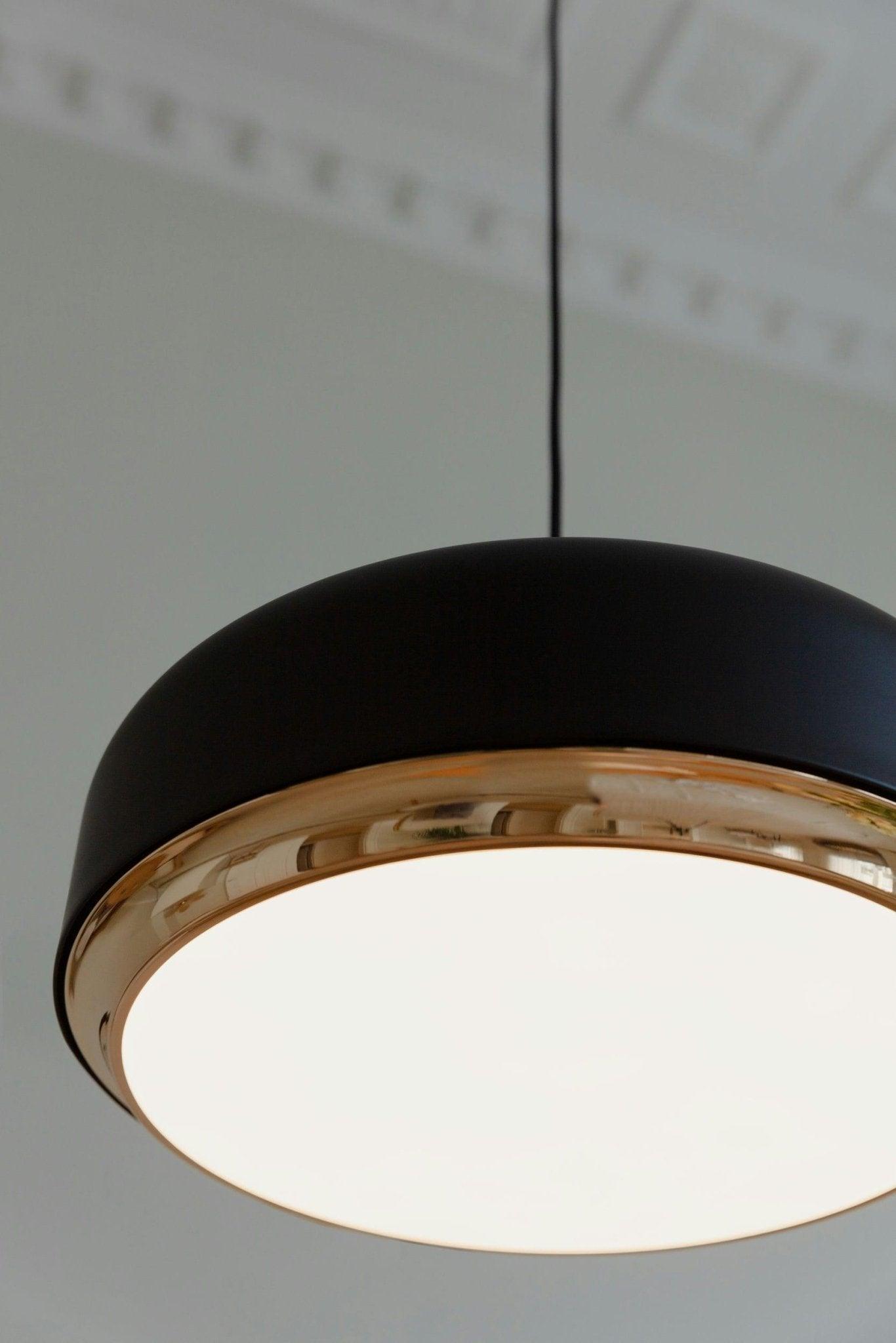 Lampa wisząca HAZEL czarny ze ściemniaczem