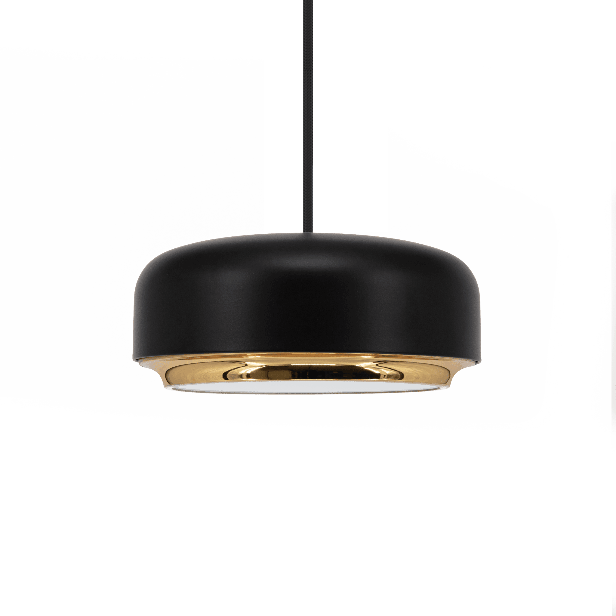 Lampa wisząca HAZEL czarny z oświetleniem LED