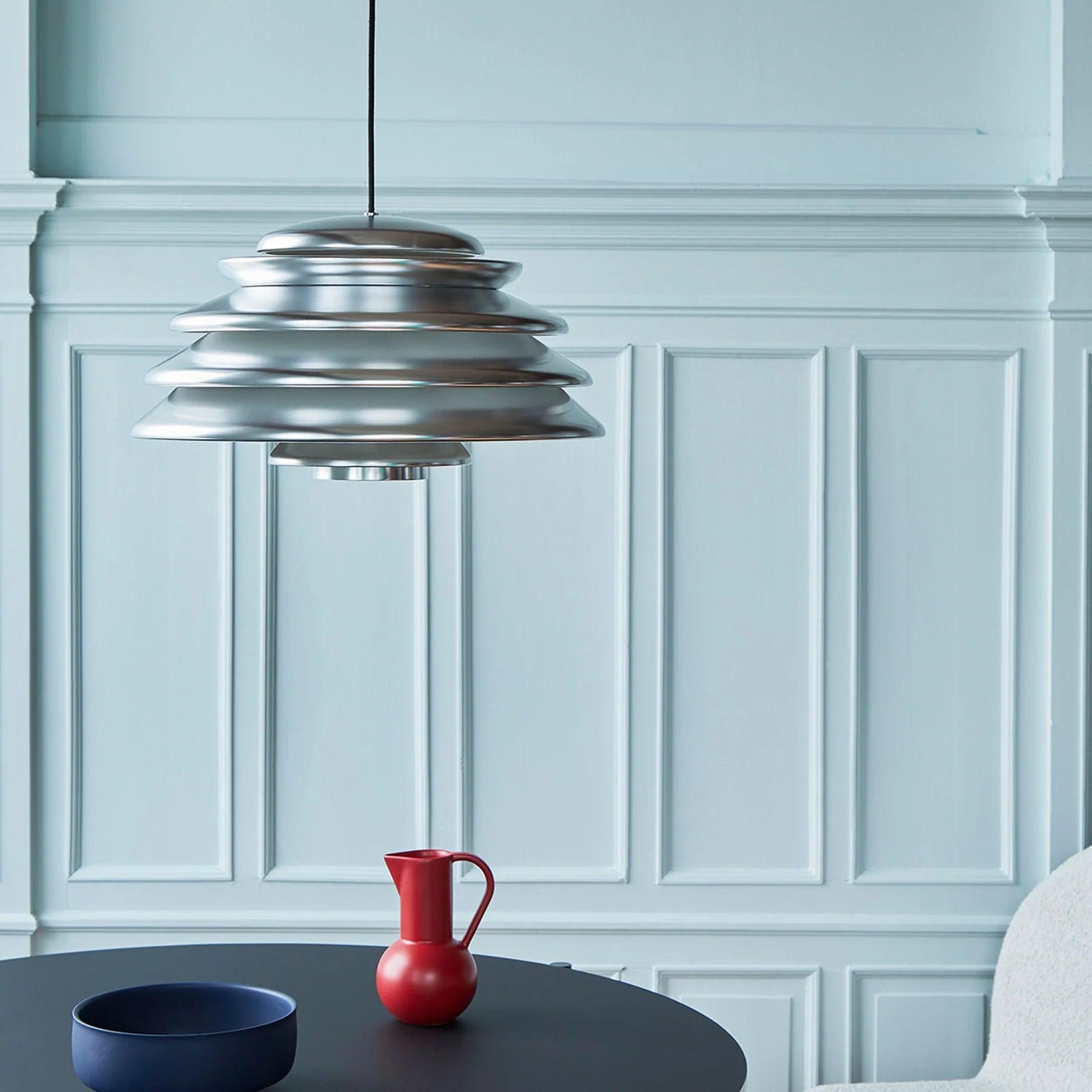 Lampa wisząca HIVE srebrny Verpan Eye on Design