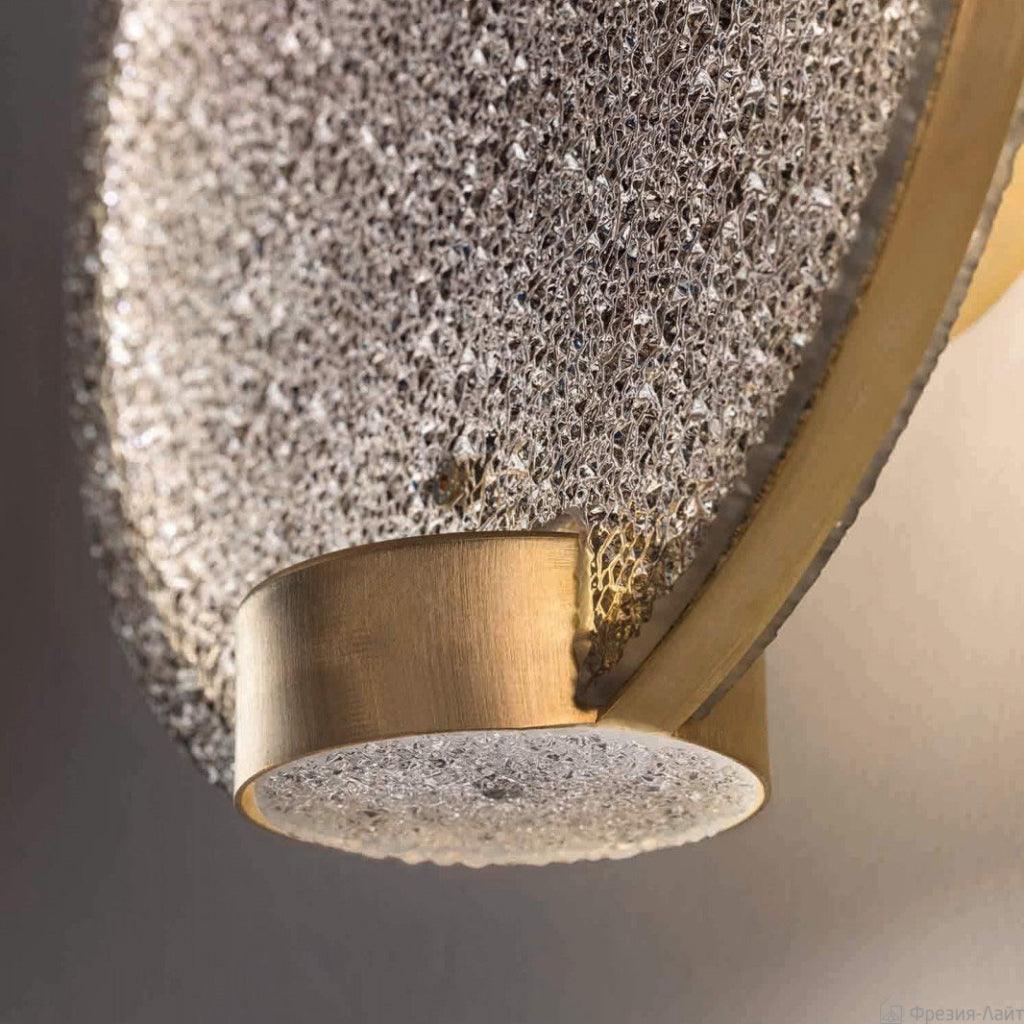 Lampa wisząca HORO S3 szczotkowany mosiądz Masiero Eye on Design