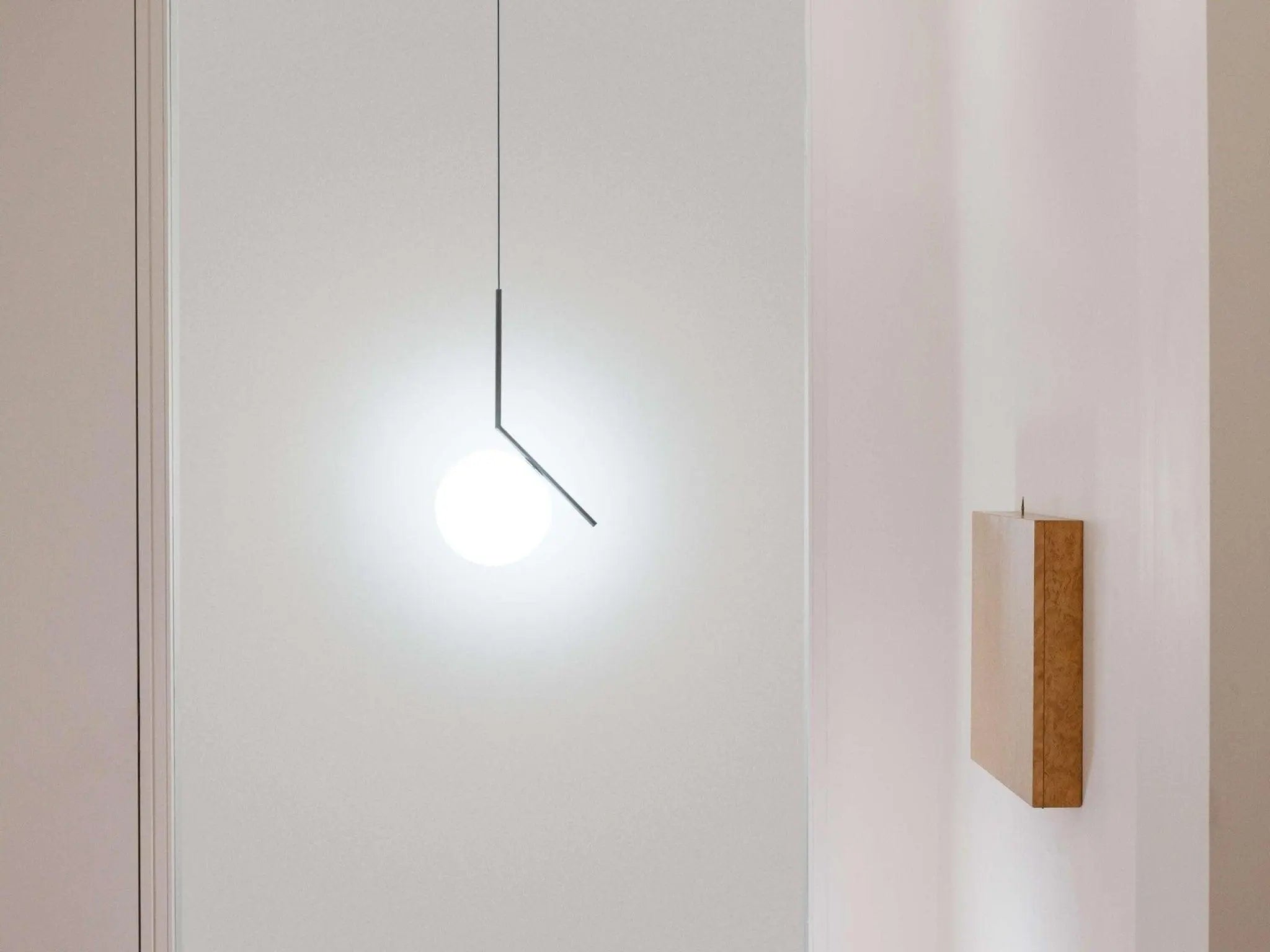 Lampa wisząca IC LIGHTS czarny – mosiądz i szkło