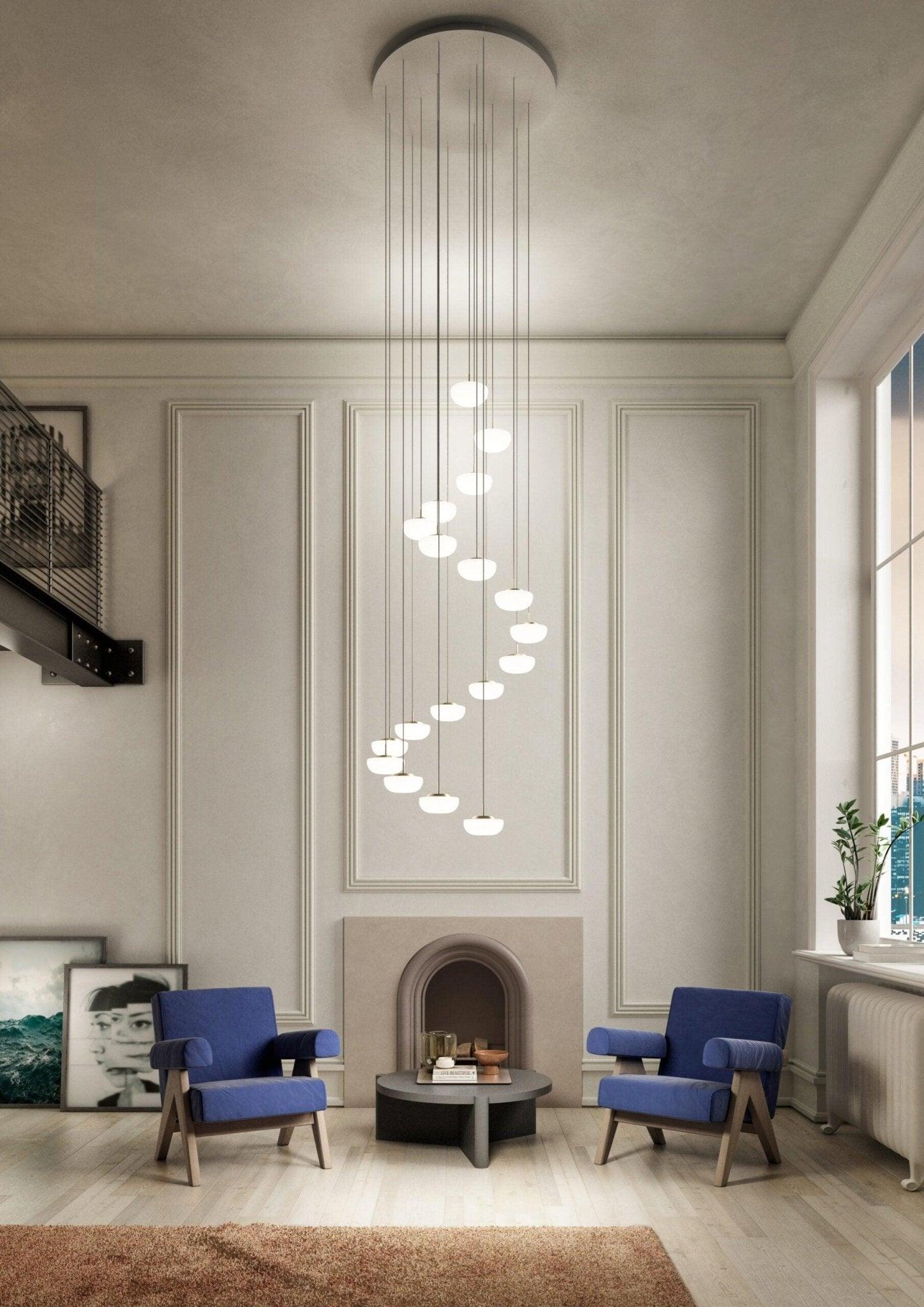 Lampa wisząca KIKI satynowy złoty Contardi Eye on Design