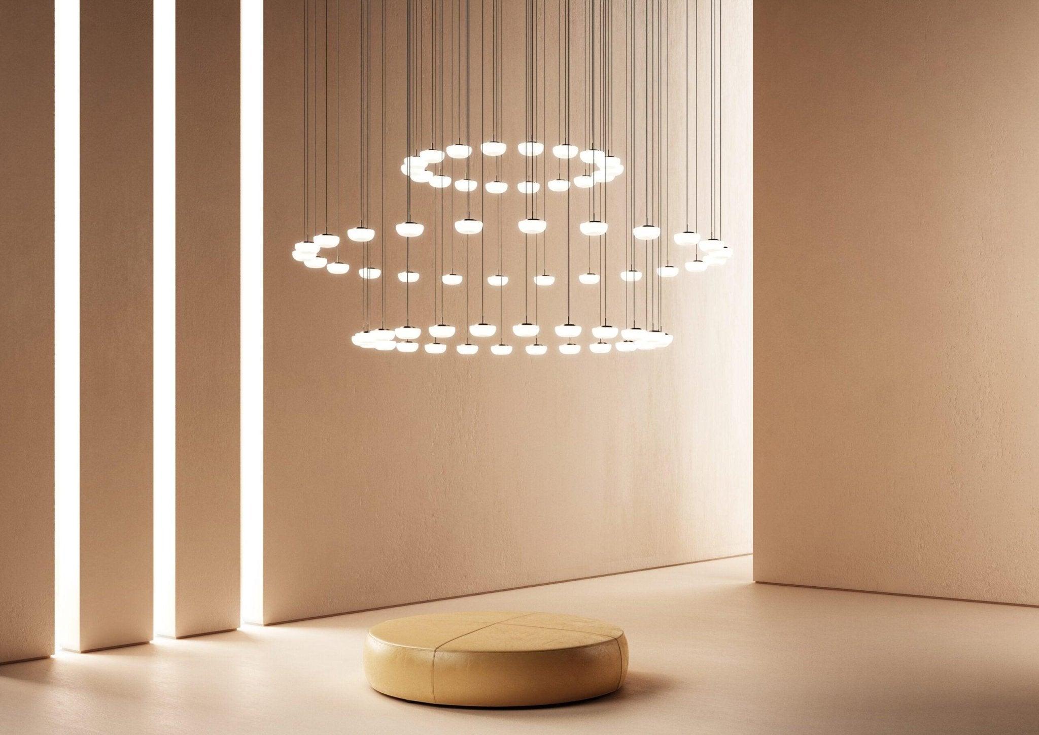 Lampa wisząca KIKI SO satynowy złoty Contardi Eye on Design