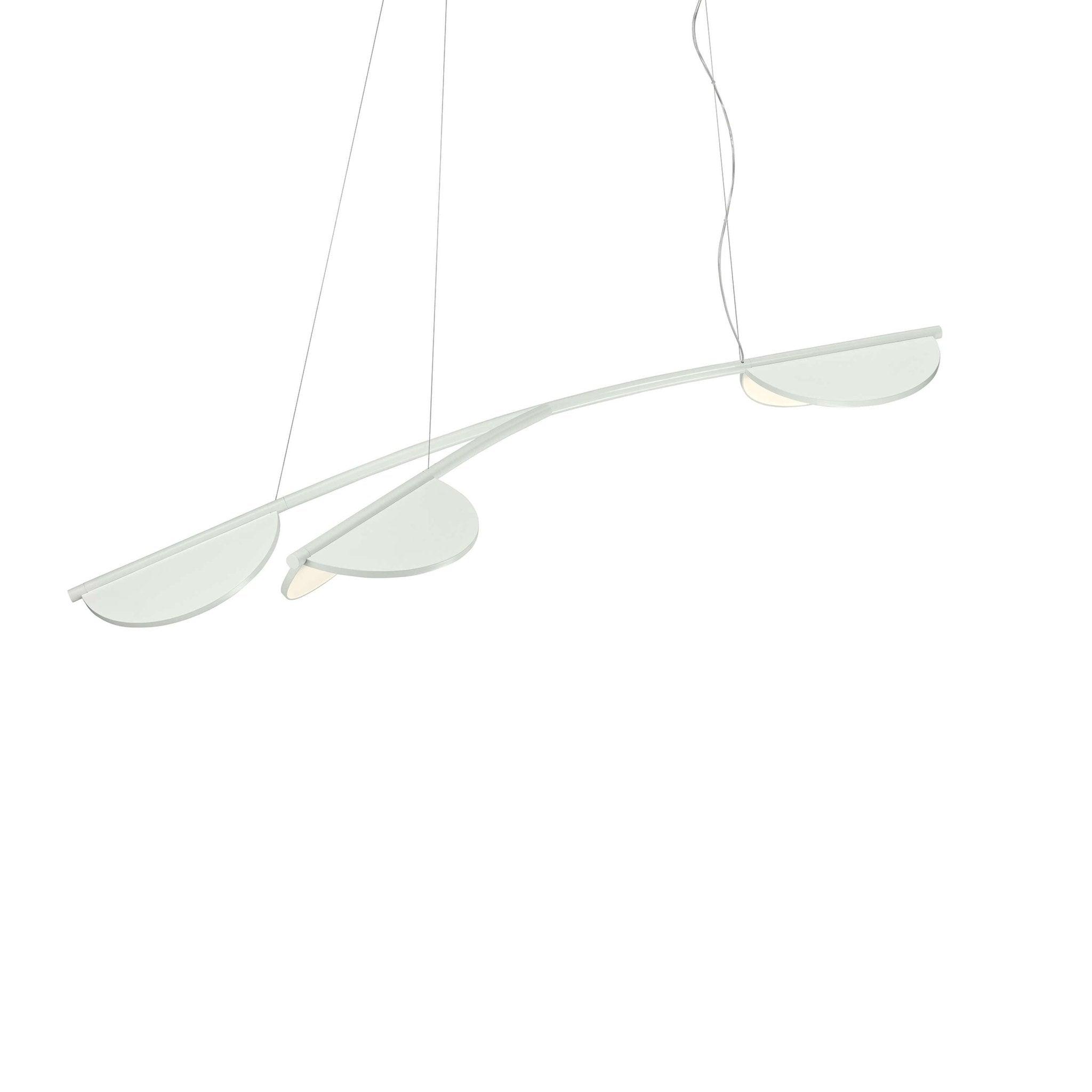 Lampa wisząca krótka ALMENDRA ORGANIC biały Flos 3 Eye on Design