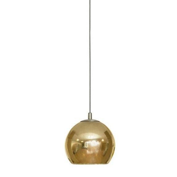 Lampa wisząca KUBRIC satynowy złoty – Contardi