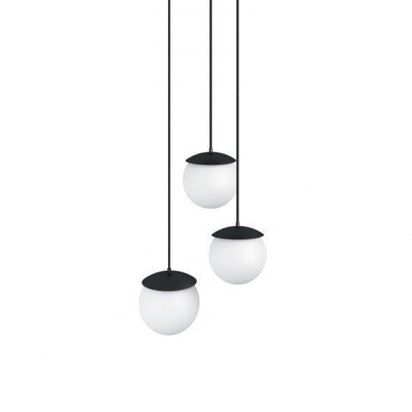 Lampa wisząca KUUL TRE czarny Ummo 3x15cm Eye on Design