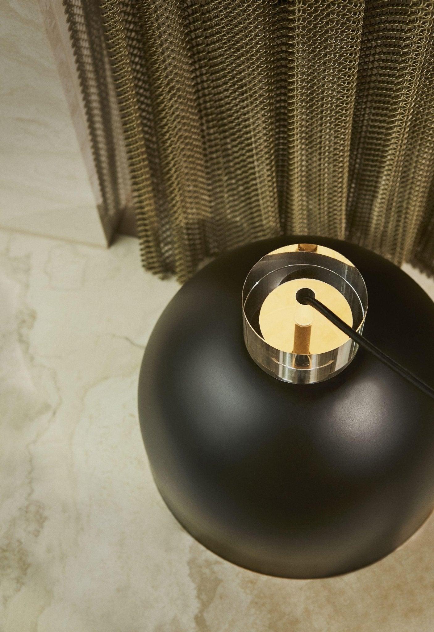 Lampa wisząca LUCEO ROUND czarny AYTM Eye on Design