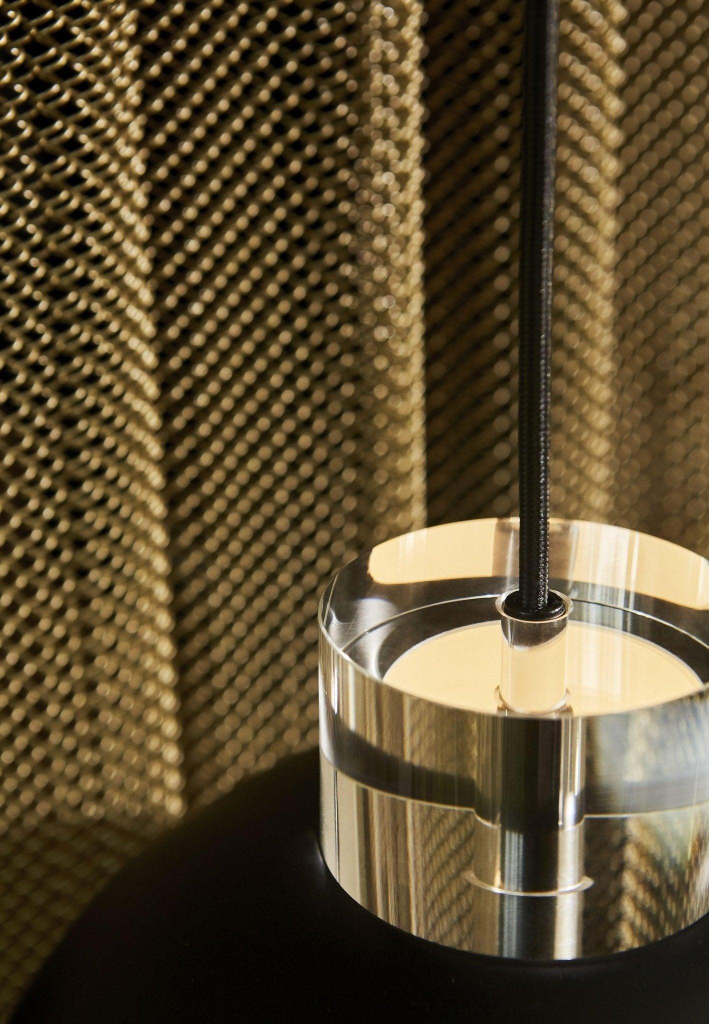 Lampa wisząca LUCEO ROUND czarny AYTM Eye on Design