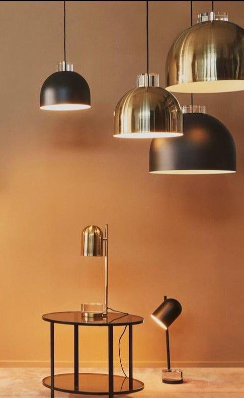 Lampa wisząca LUCEO ROUND złoty AYTM Eye on Design