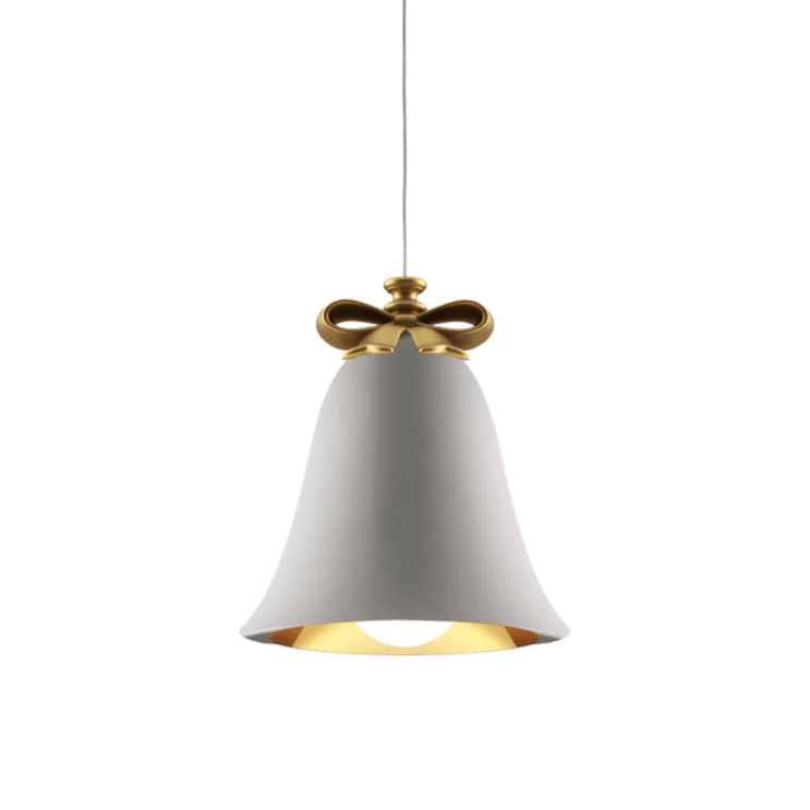Lampa wisząca MABELLE biały ze złotym – Qeeboo