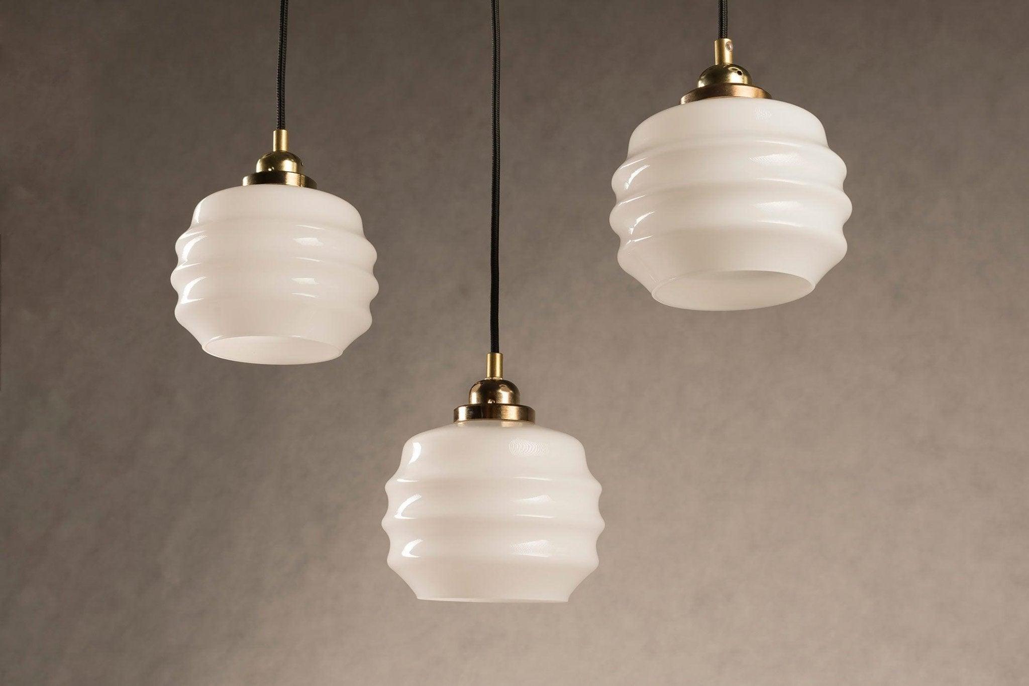 Lampa wisząca MAŁY UL mosiężny Embassy Interiors Eye on Design