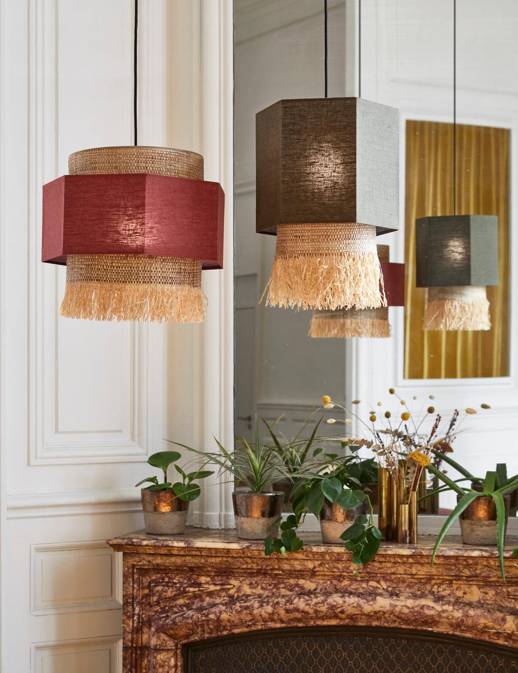 Lampa wisząca MARRAKECH wiśniowy Market Set Eye on Design