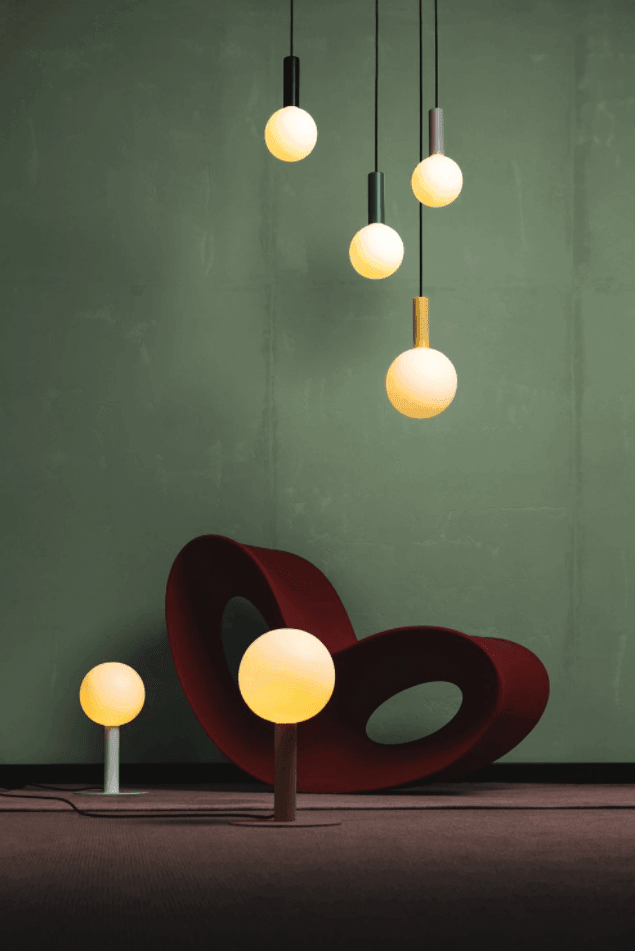 Lampa wisząca MATUBA matowa Loftlight Eye on Design