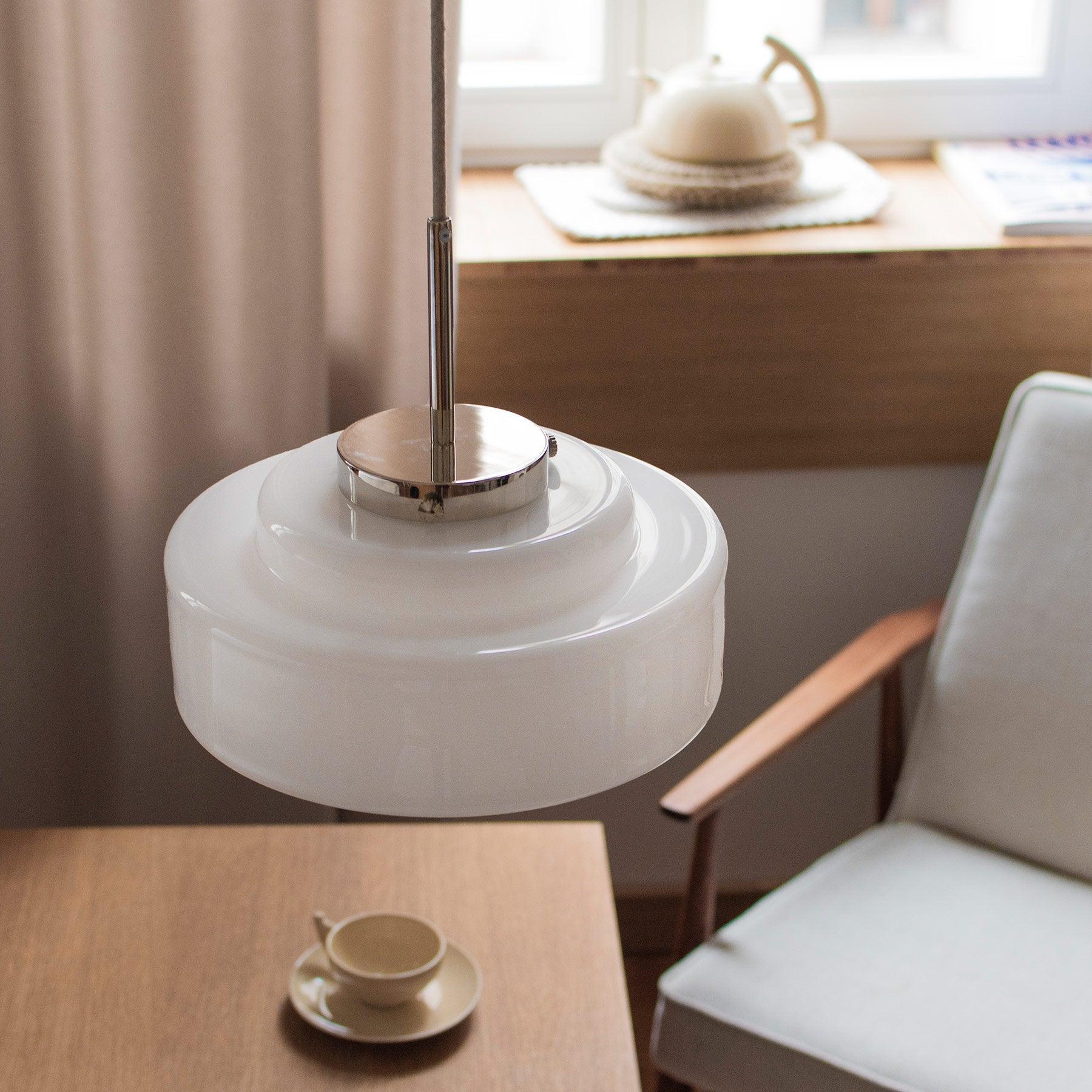 Lampa wisząca MÉMOIRE nikiel Embassy Interiors Eye on Design