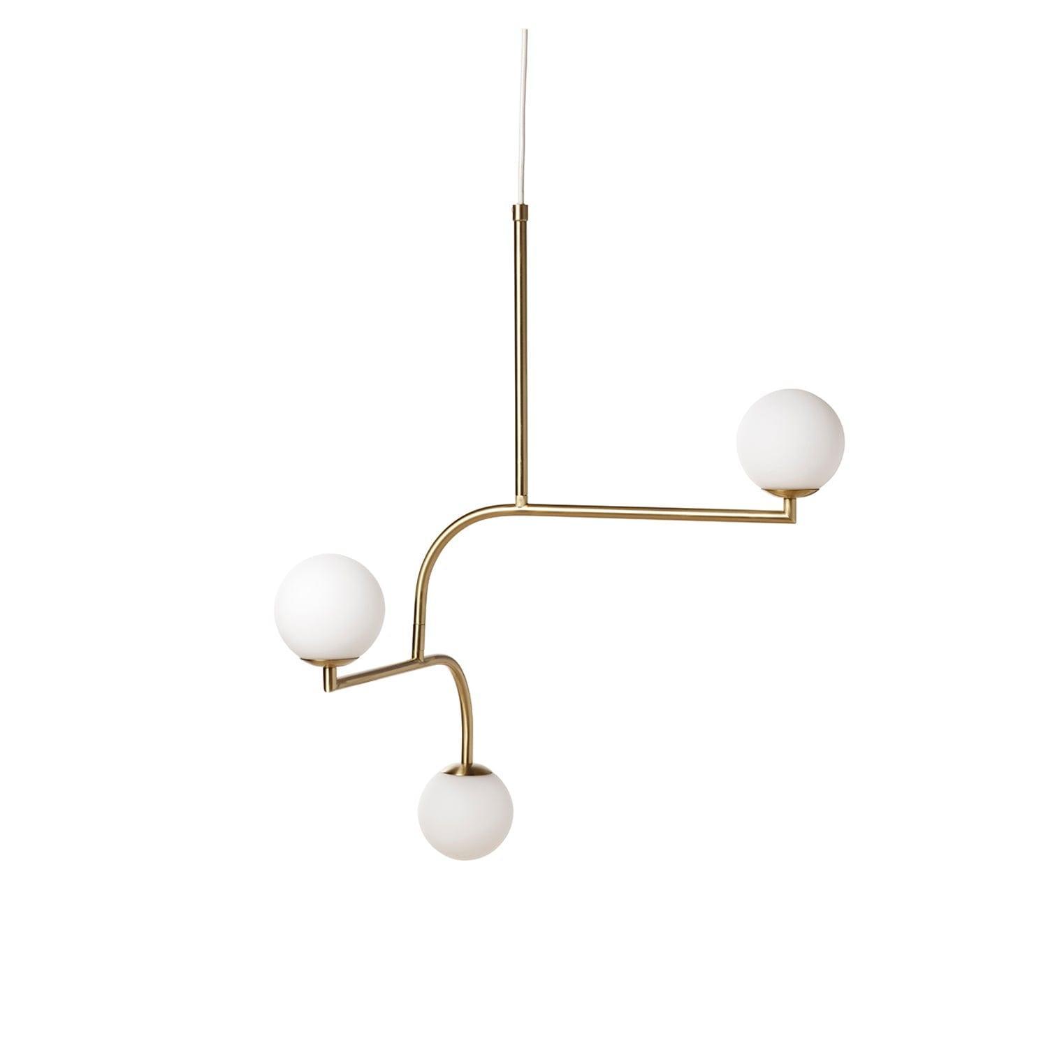 Lampa wisząca MOBIL mosiężny Pholc Eye on Design