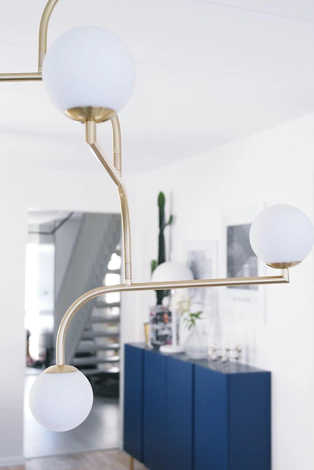 Lampa wisząca MOBIL mosiężny Pholc Eye on Design