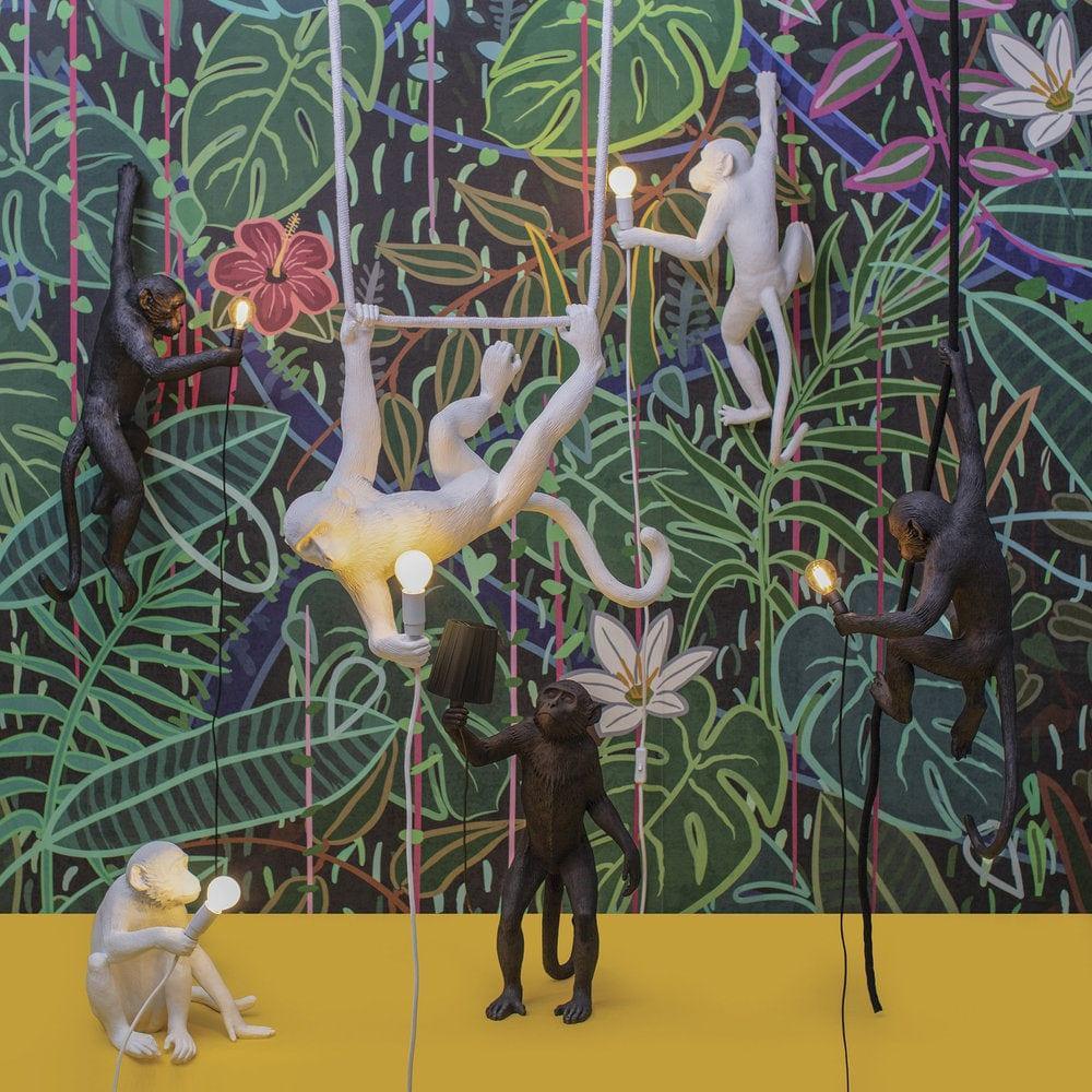 Lampa wisząca MONKEY SWING biały Seletti Eye on Design