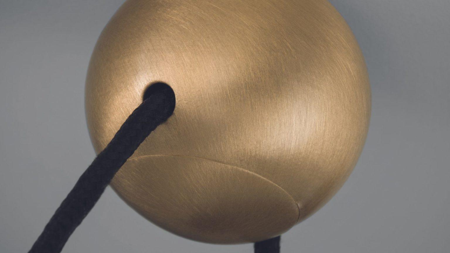 Lampa wisząca NAPPE C5 złoty Masiero Eye on Design