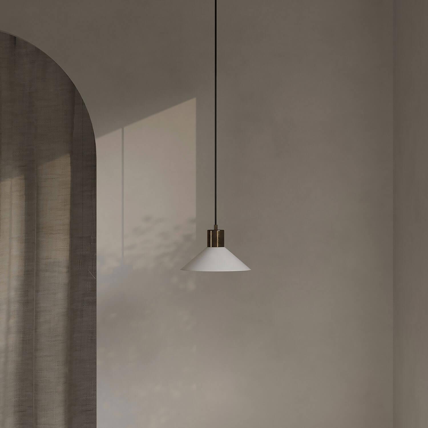 Lampa wisząca OSLO biały Embassy Interiors Eye on Design