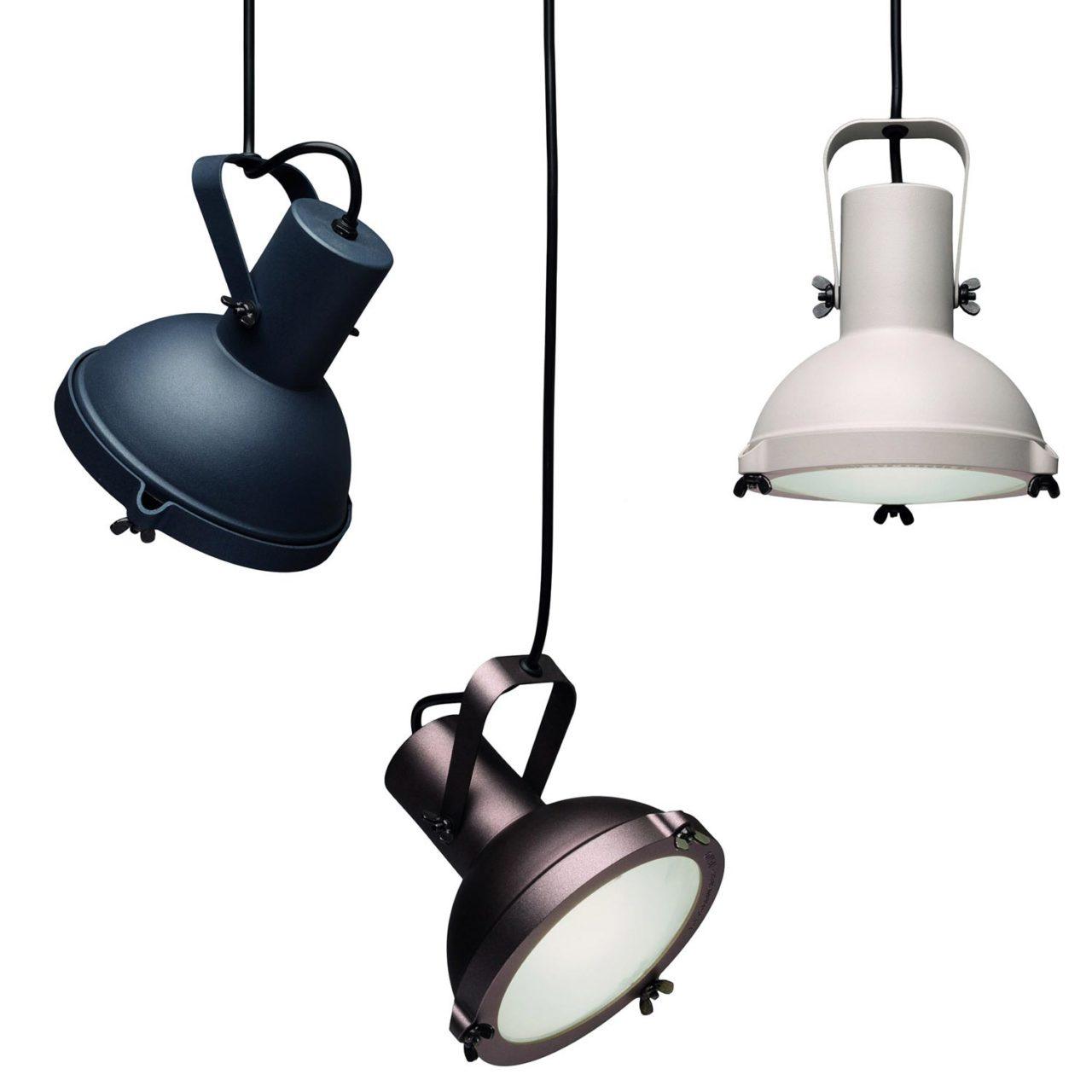 Lampa wisząca PROJECTEUR 165 piaskowy, marka Nemo Lighting