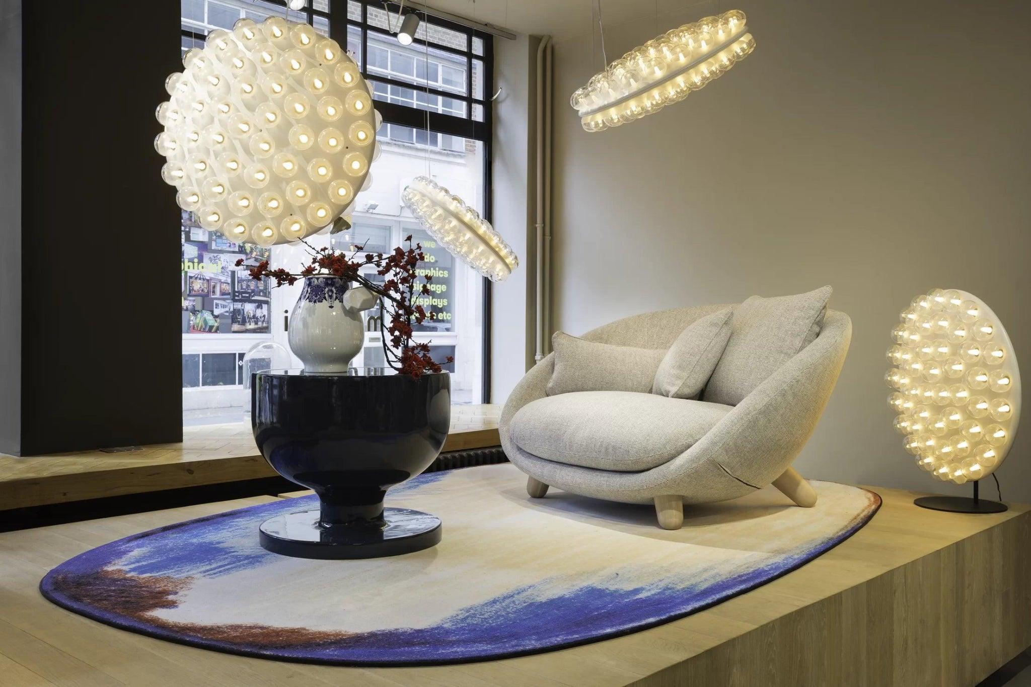 Lampa wisząca PROP LIGHT ROUND DOUBLE szkło Moooi Eye on Design