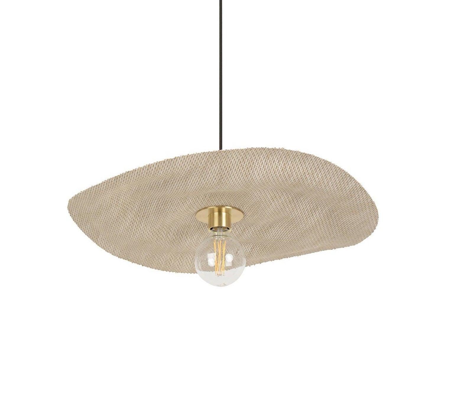 Lampa wisząca RIVAGE beżowy len Market Set Eye on Design