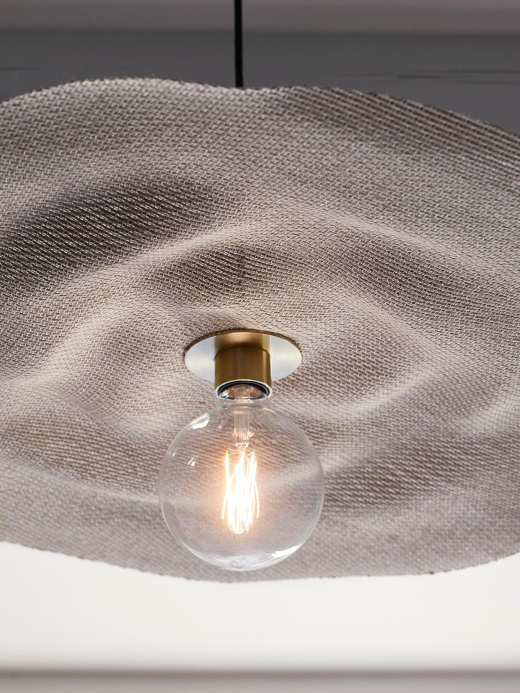 Lampa wisząca RIVAGE beżowy len Market Set Eye on Design