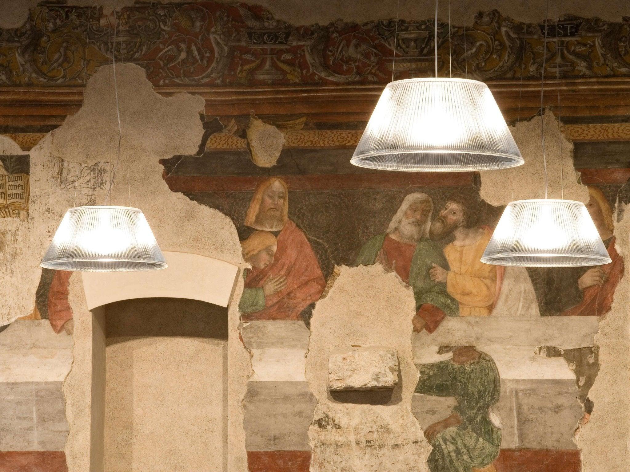 Lampa wisząca ROMEO MOON szkło Flos Eye on Design