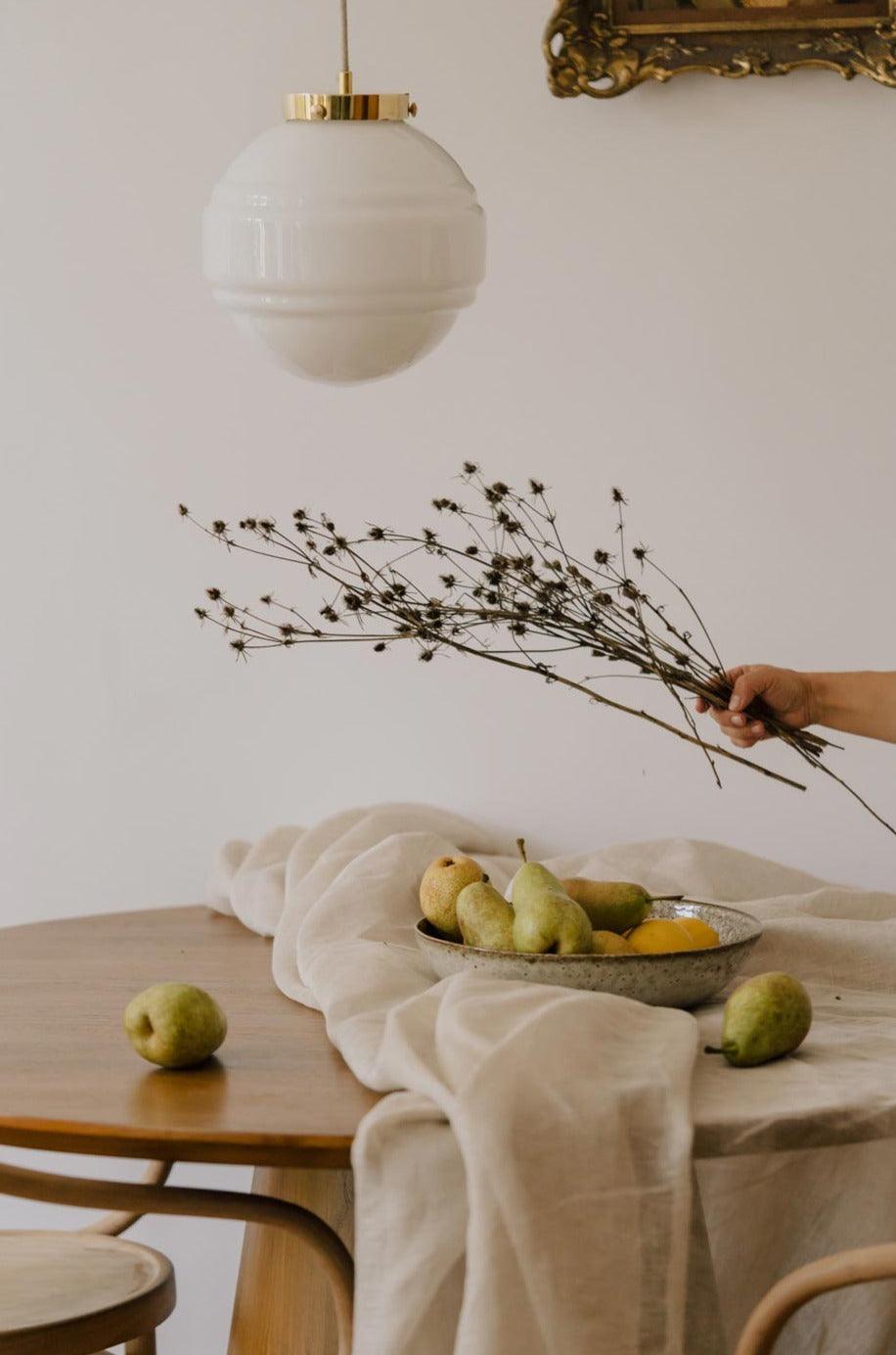 Lampa wisząca SATURN nikiel Embassy Interiors Eye on Design