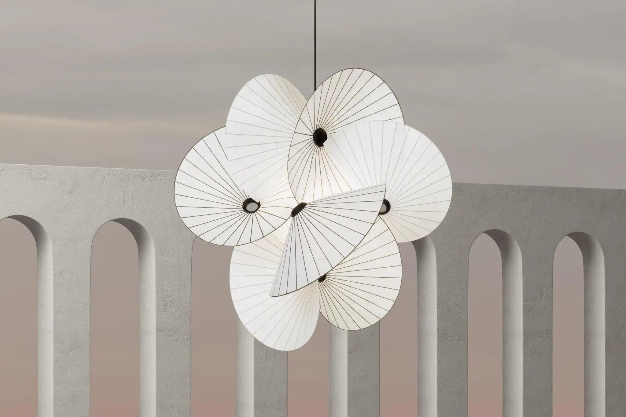 Lampa wisząca SERPENTINE LIGHT biały – Moooi