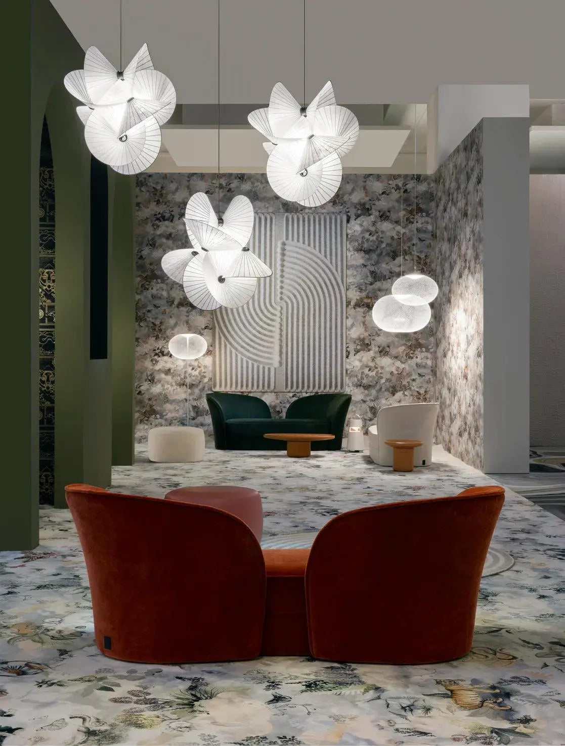 Lampa wisząca SERPENTINE LIGHT biały – Moooi