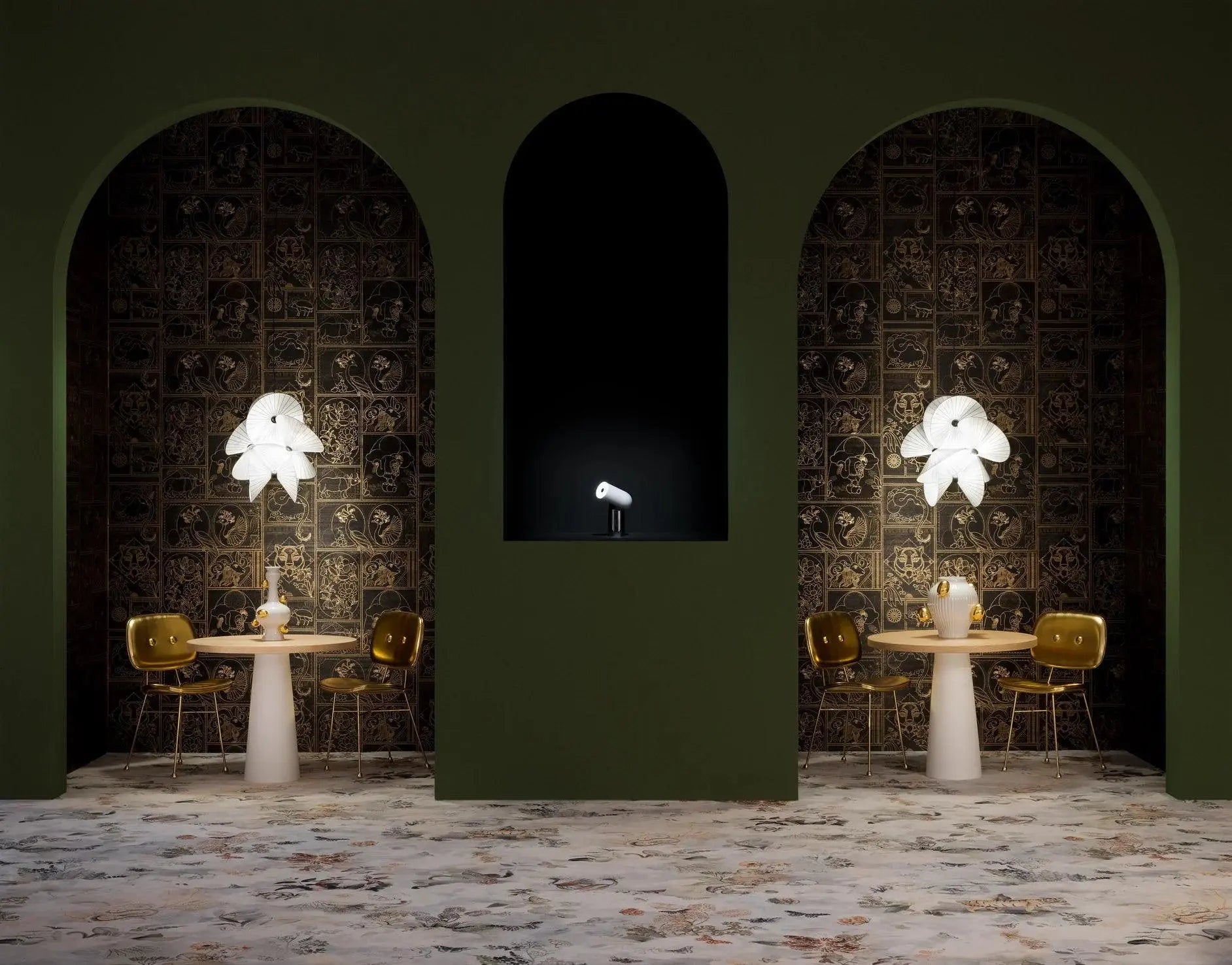 Lampa wisząca SERPENTINE LIGHT biały – Moooi