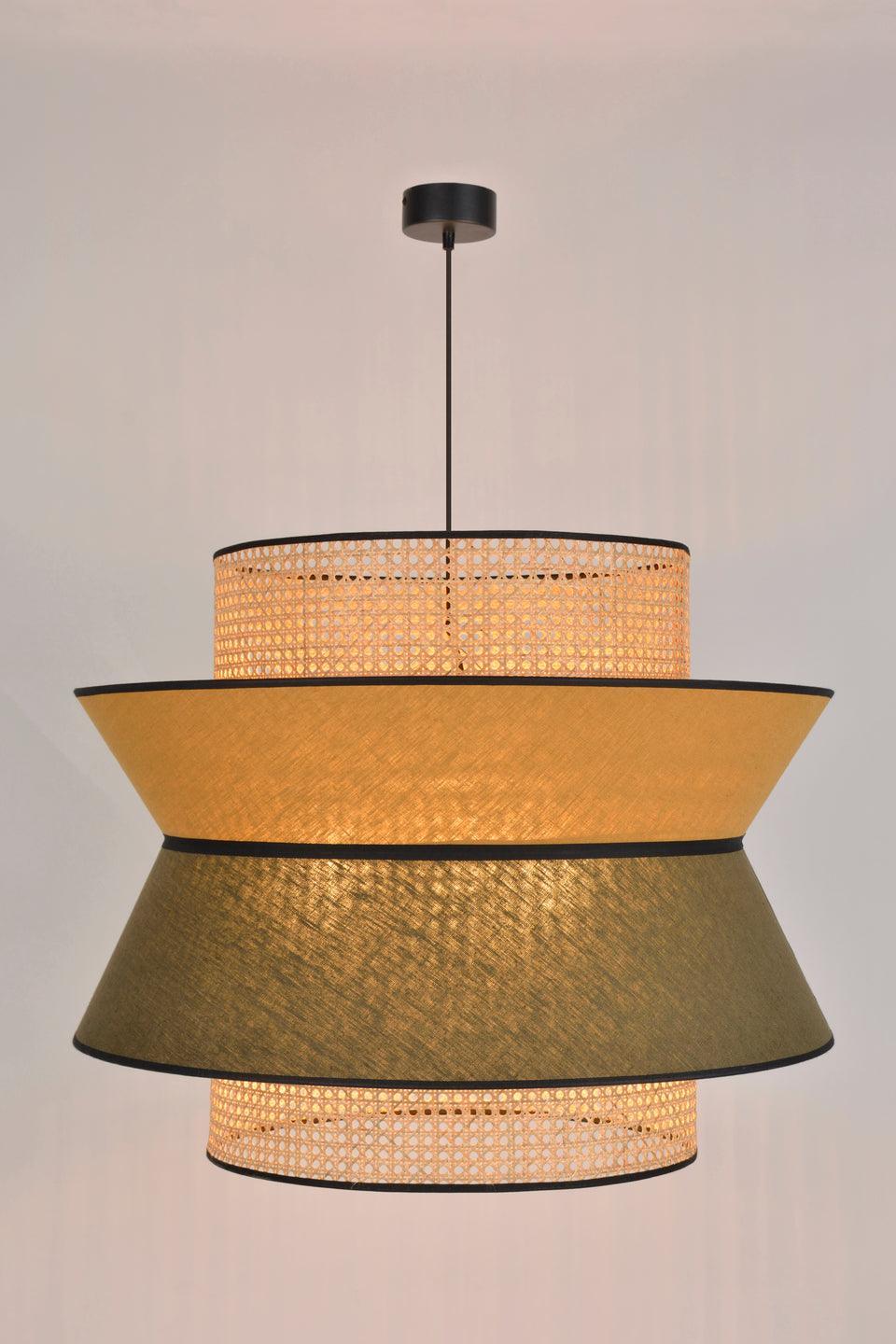 Lampa wisząca SINGAPOUR XL/XXL oliwkowy Market Set Eye on Design