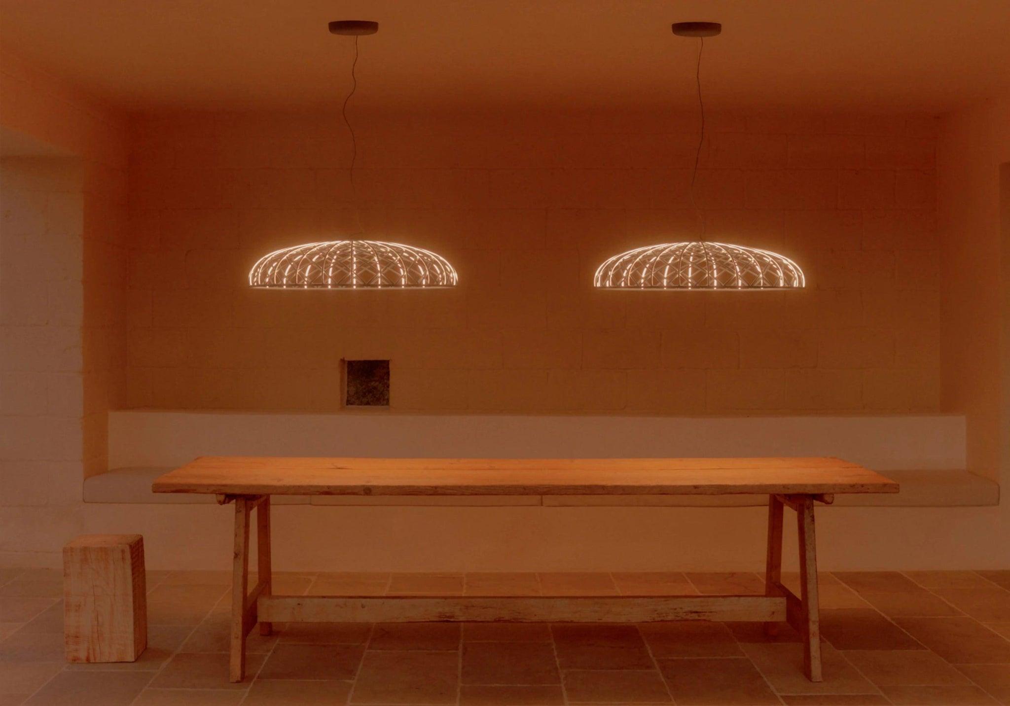 Lampa wisząca SKYNEST migdałowy Flos Eye on Design