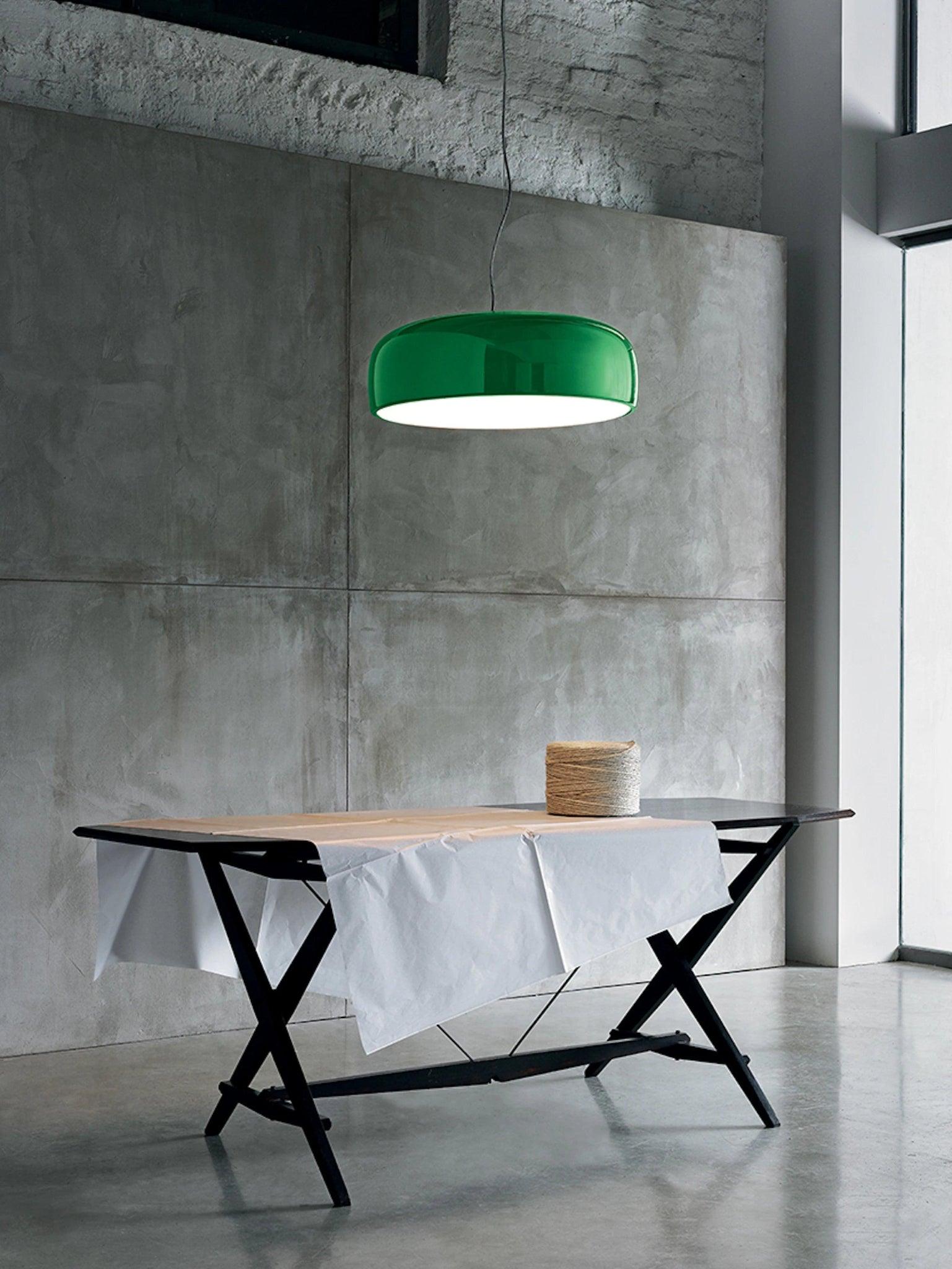 Lampa wisząca SMITHFIELD zielony Flos Eye on Design