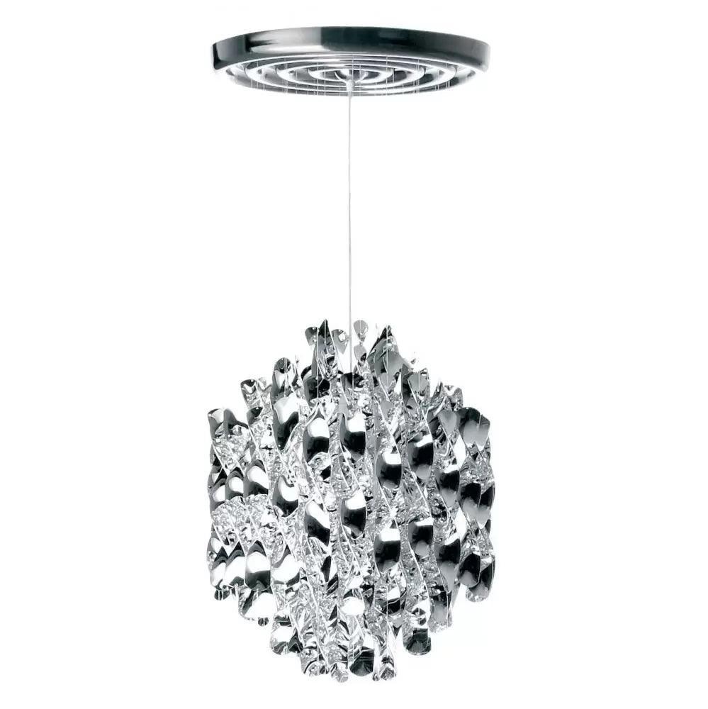 Lampa wisząca SPIRAL SP1 srebrny Verpan Eye on Design