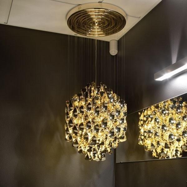 Lampa wisząca SPIRAL SP1 złoty – metal