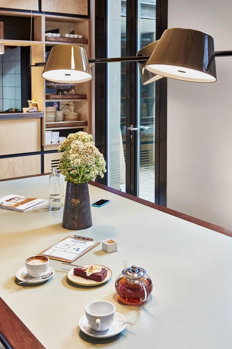 Lampa wisząca TAM TAM szary Marset Eye on Design