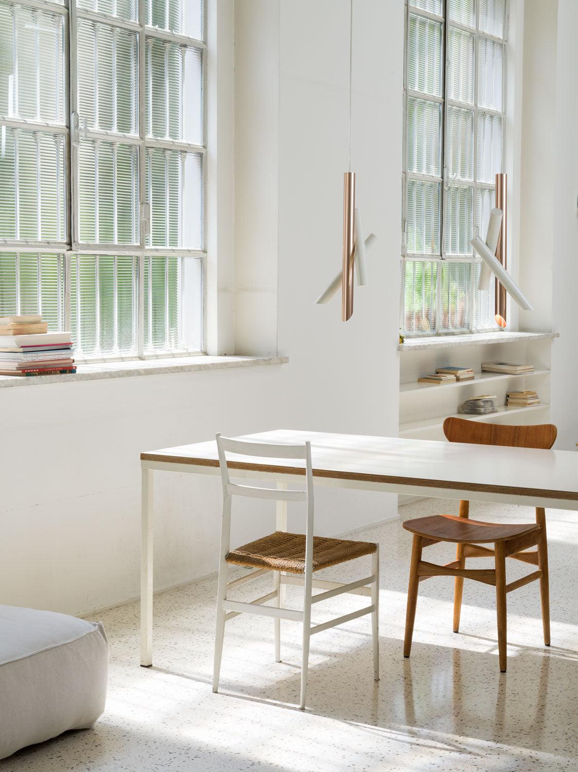 Lampa wisząca TUBES 3 – styl minimalistyczny
